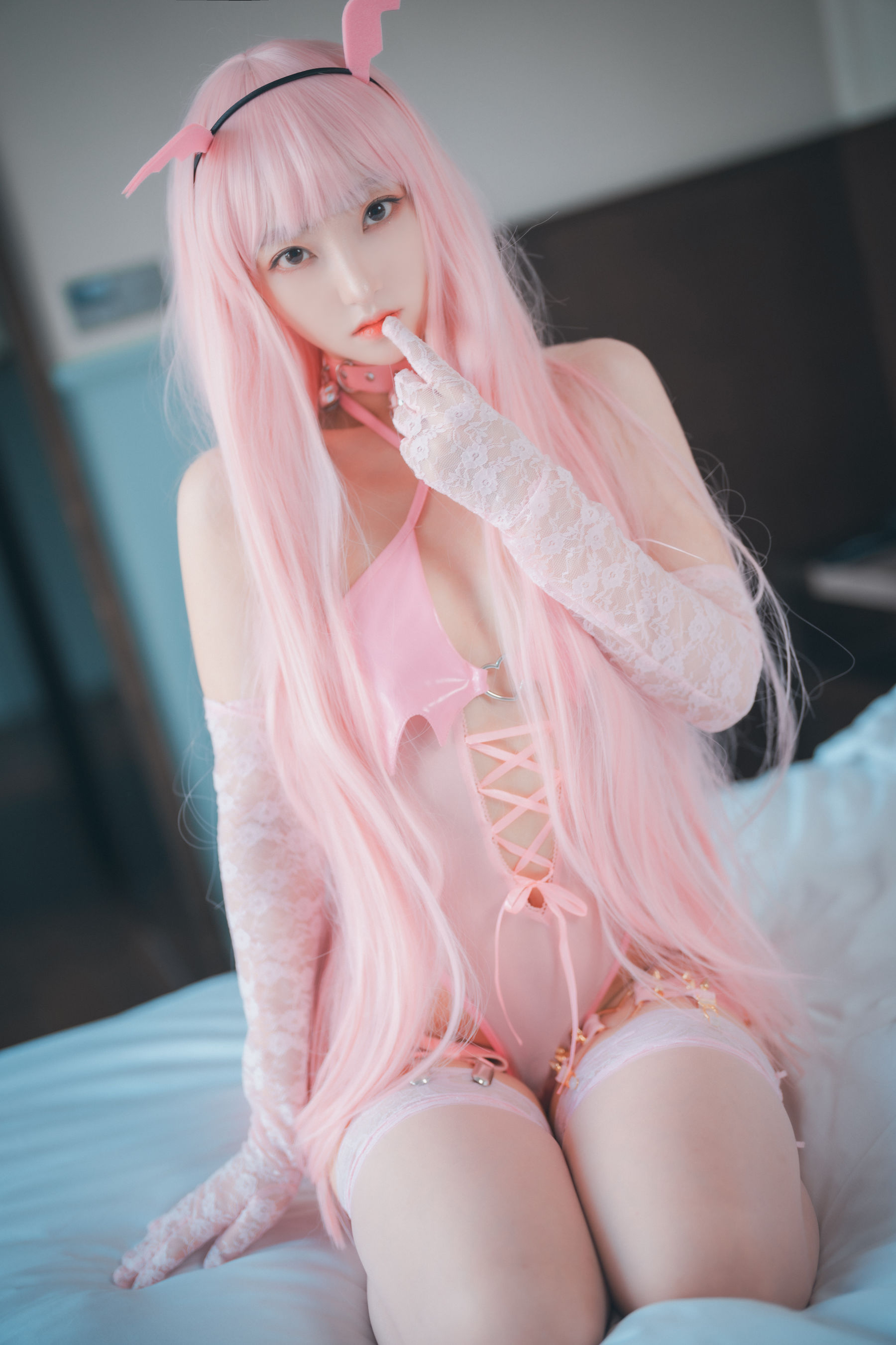 [DJAWA]  Hanari - Pink Succubus/(123P)