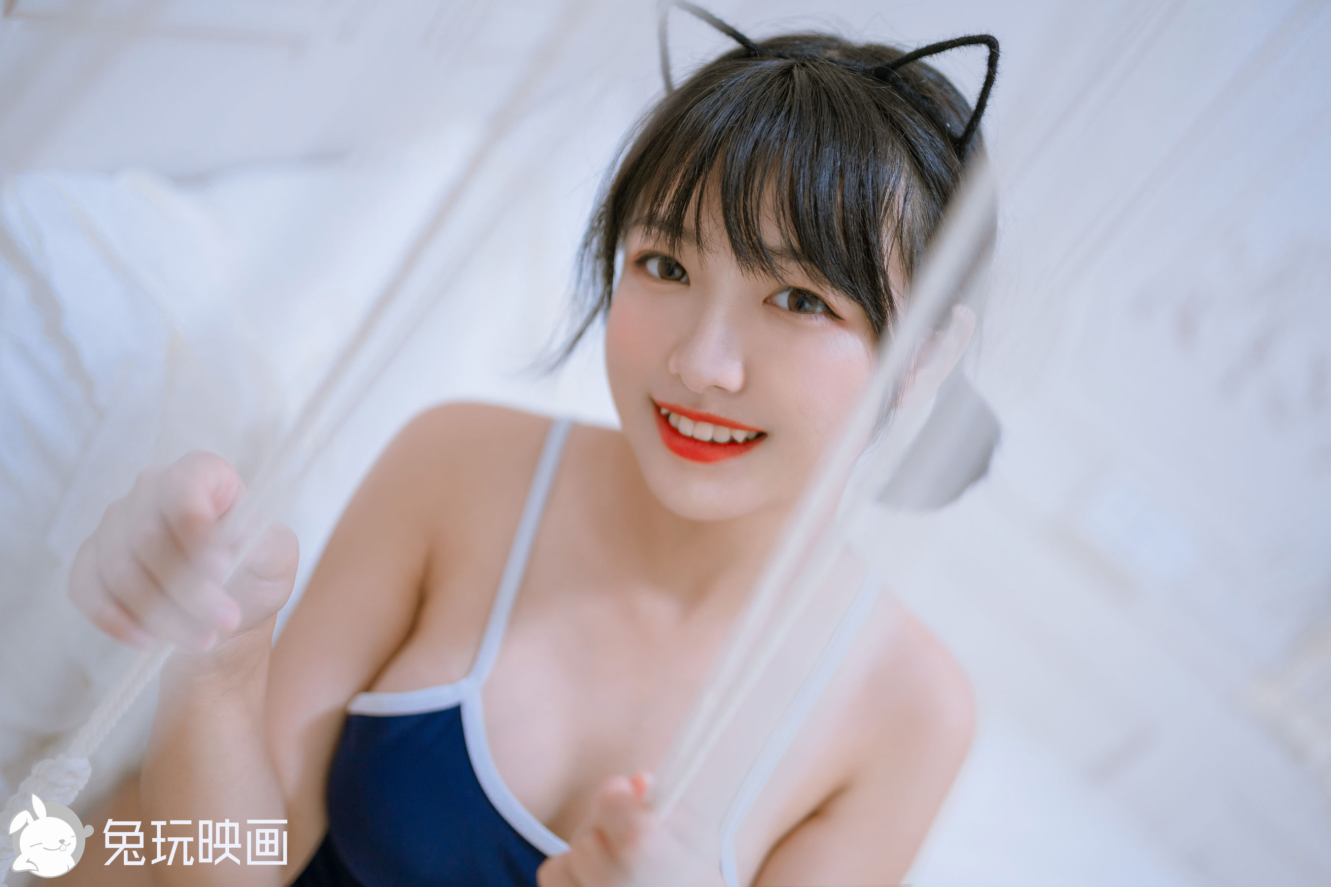 [兔玩映画] - 夏日泳装 Vol.047 猫耳朵/(40P)