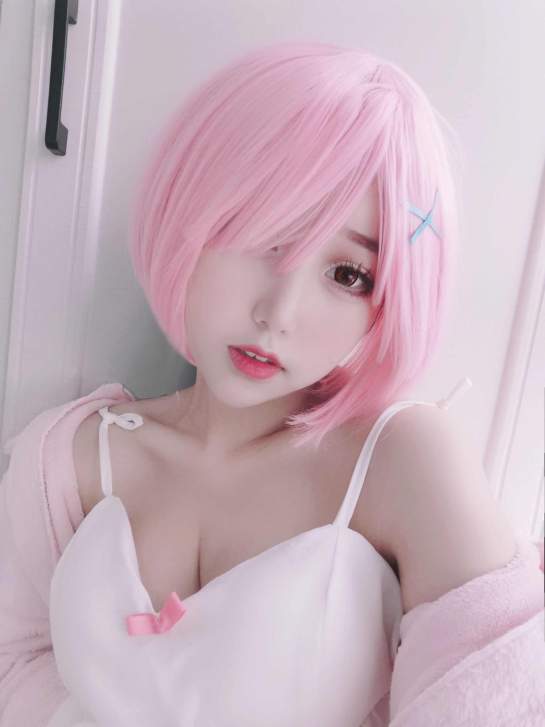 [福利COS] eloise软软 - 拉姆睡衣/(80P)