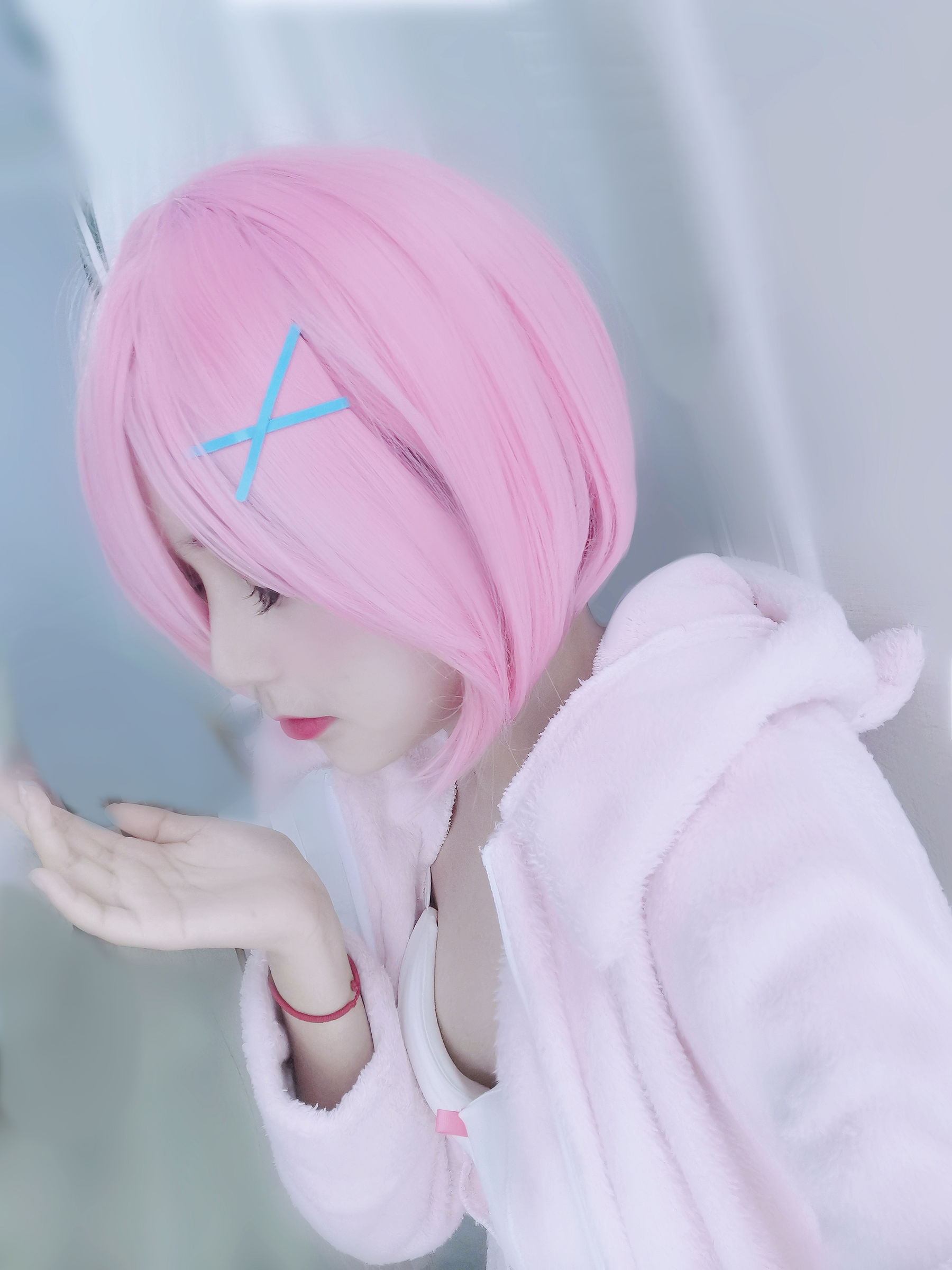 [福利COS] eloise软软 - 拉姆睡衣/(80P)