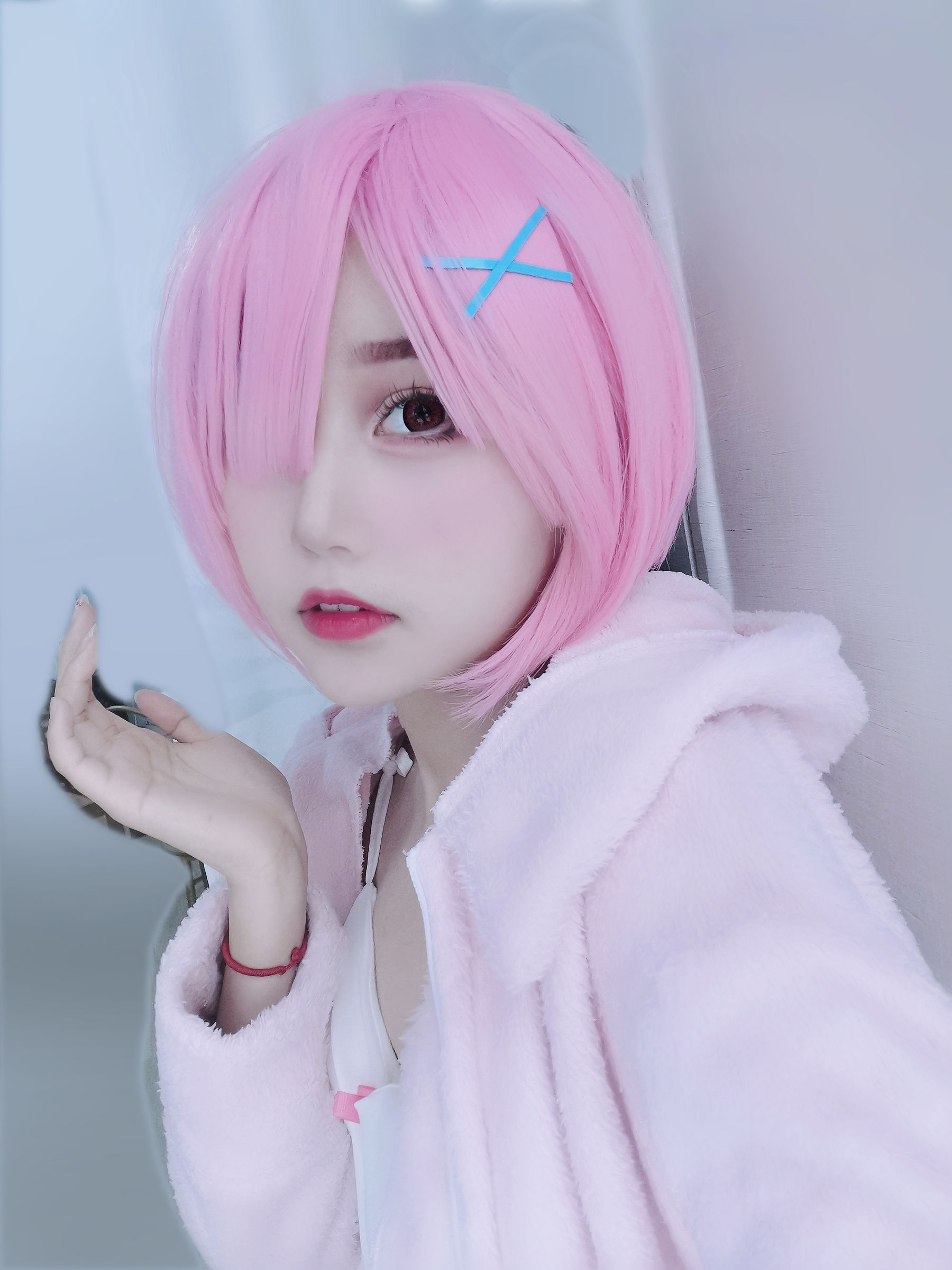 [福利COS] eloise软软 - 拉姆睡衣/(80P)