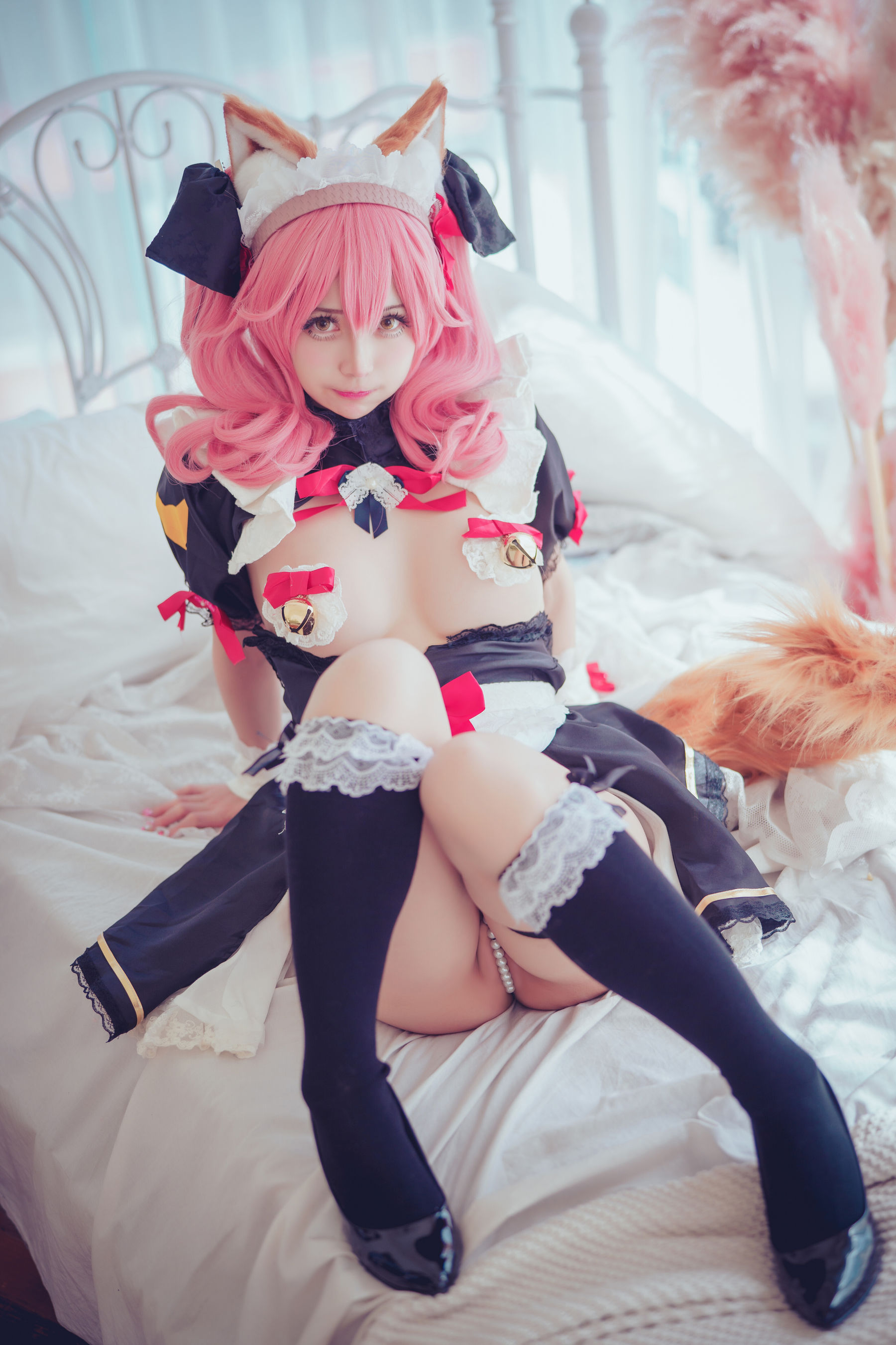 [福利COS] 沖田凜花Rinka - Tamamo maid/(25P)