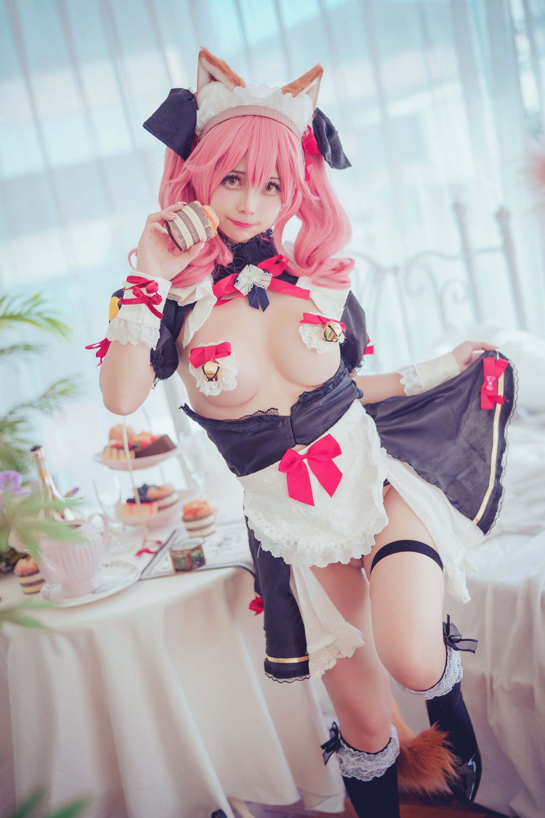 [福利COS] 沖田凜花Rinka - Tamamo maid/(25P)