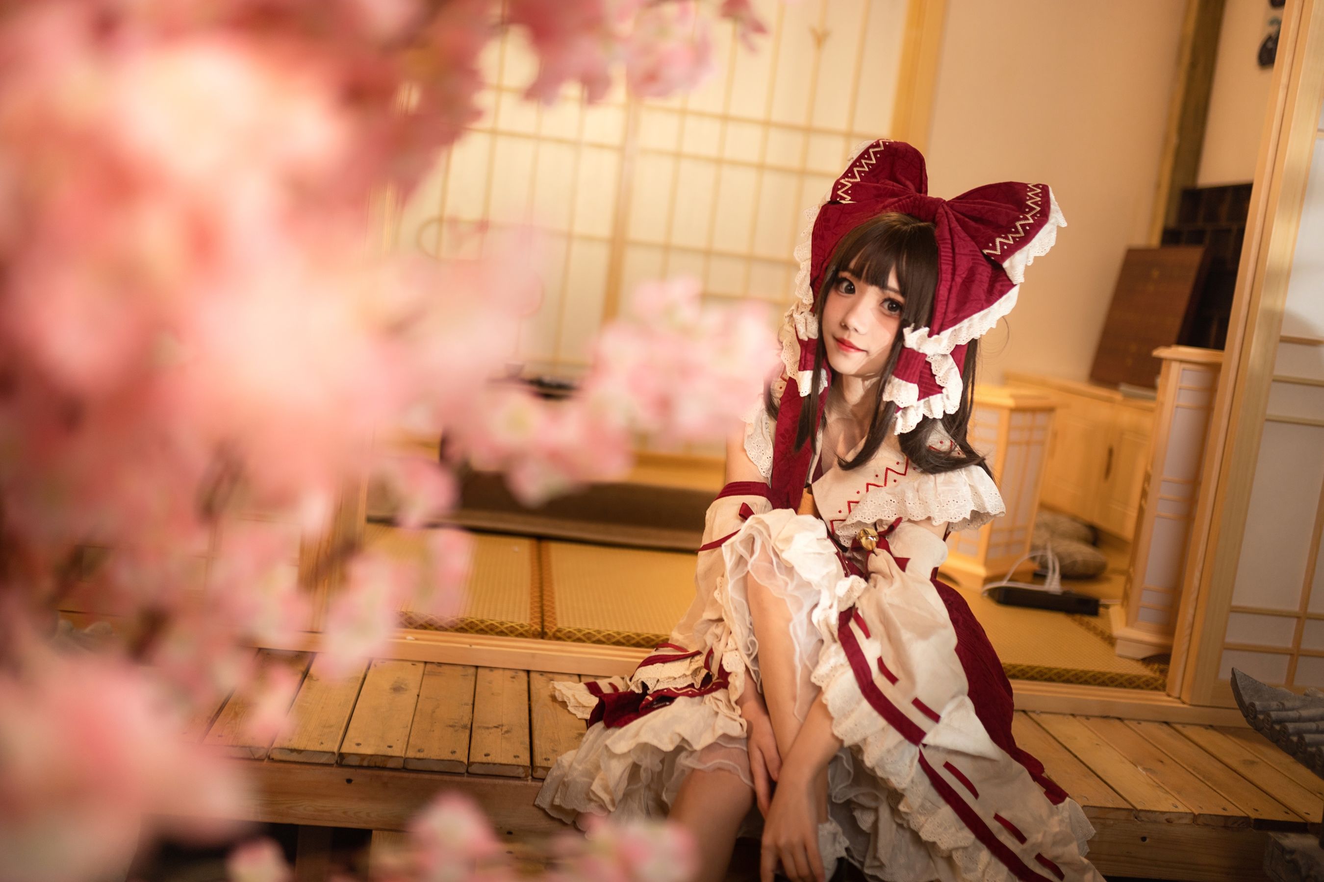 [福利COS] 花柒Hana - 森森仙灵梦/(12P)