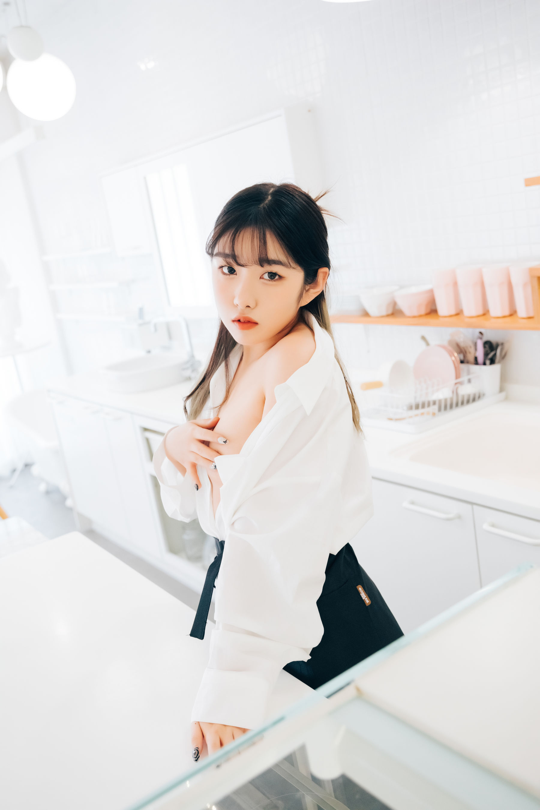 [LOOZY]  Sonson - Nude Apron/(104P)