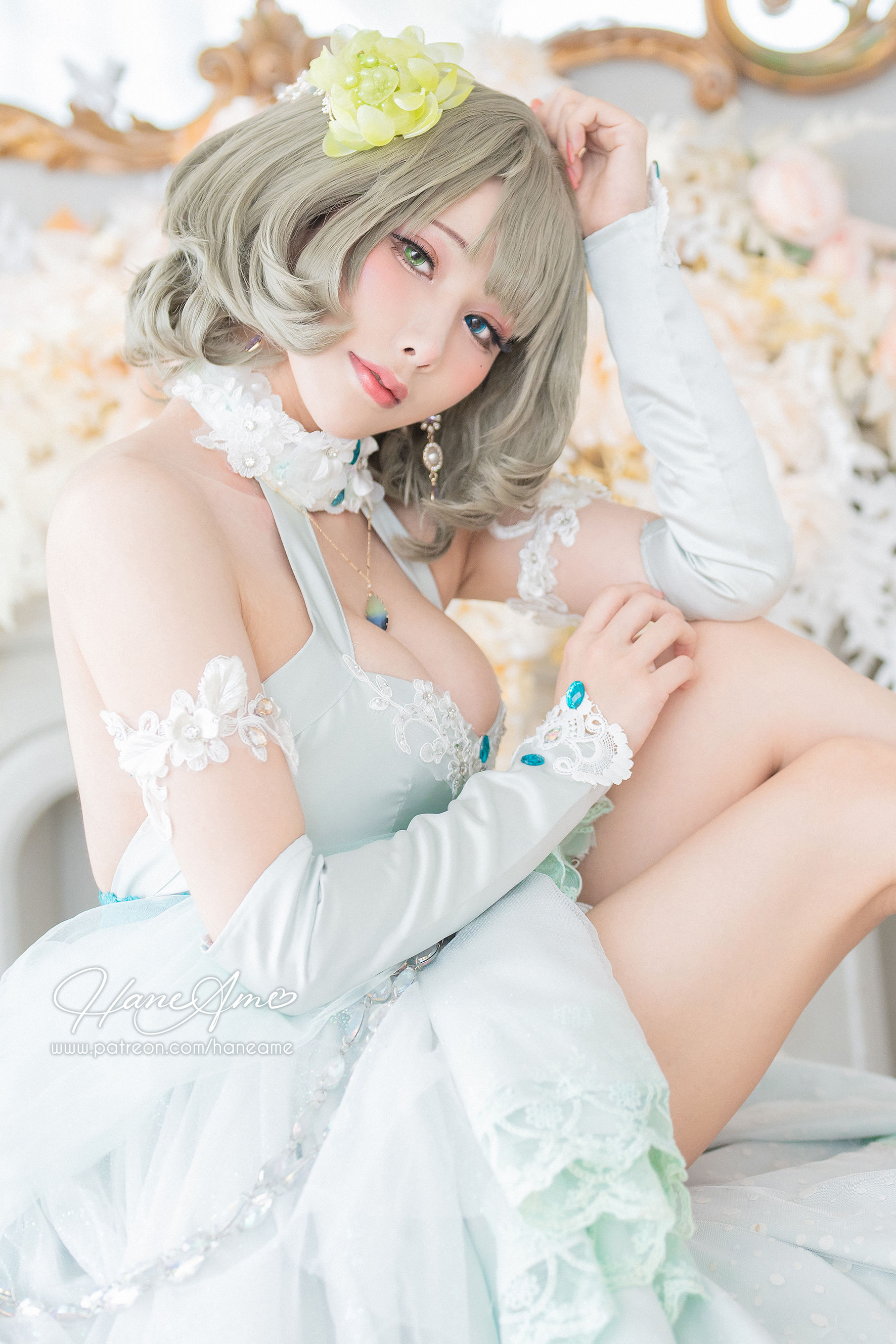 [网红COSER] Hane Ame 雨波写真 - 偶像大师 枫礼服/(42P)