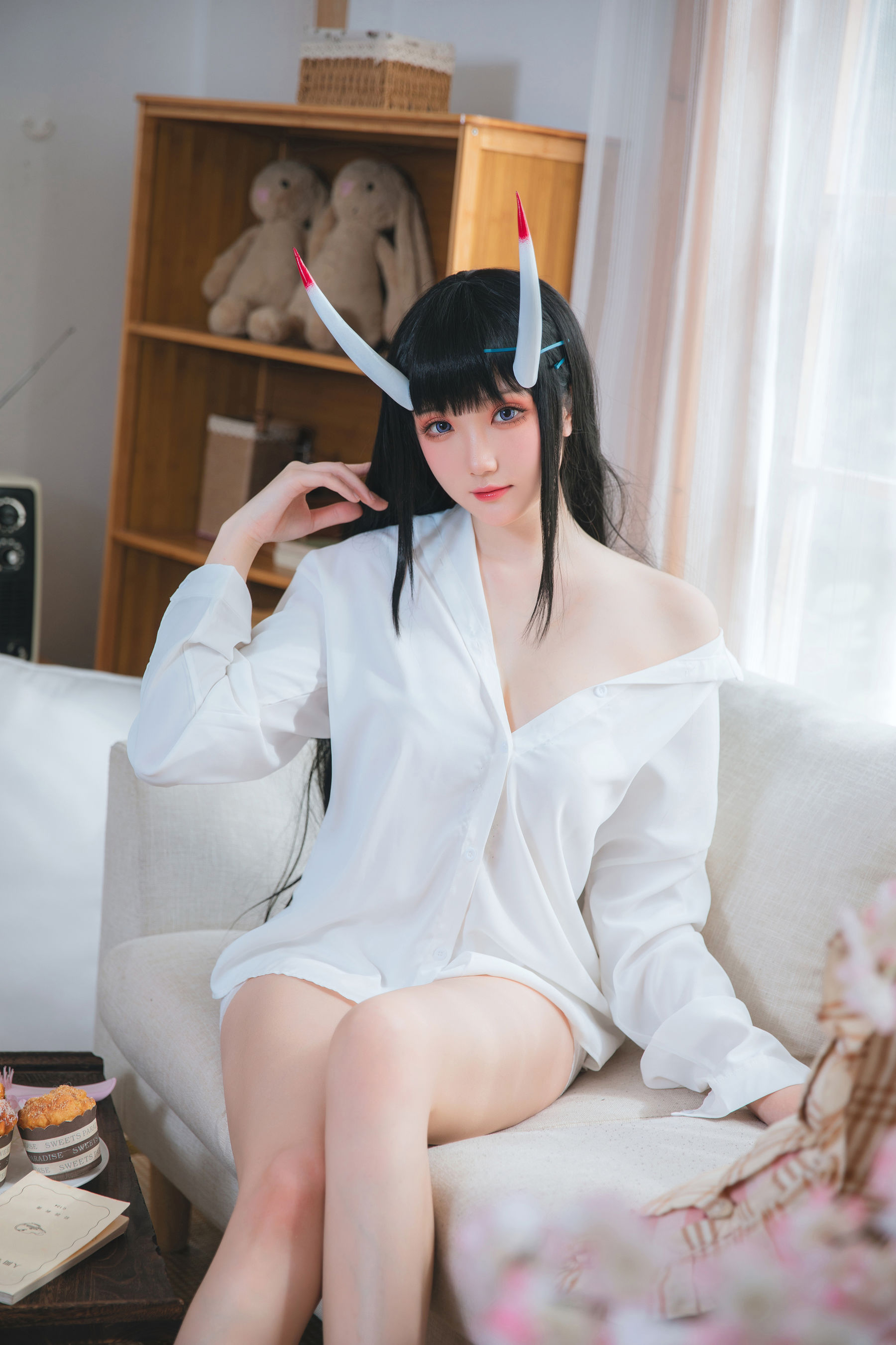 [网红COSER] Coser瓜希酱福利 - 能代衬衣/(23P)