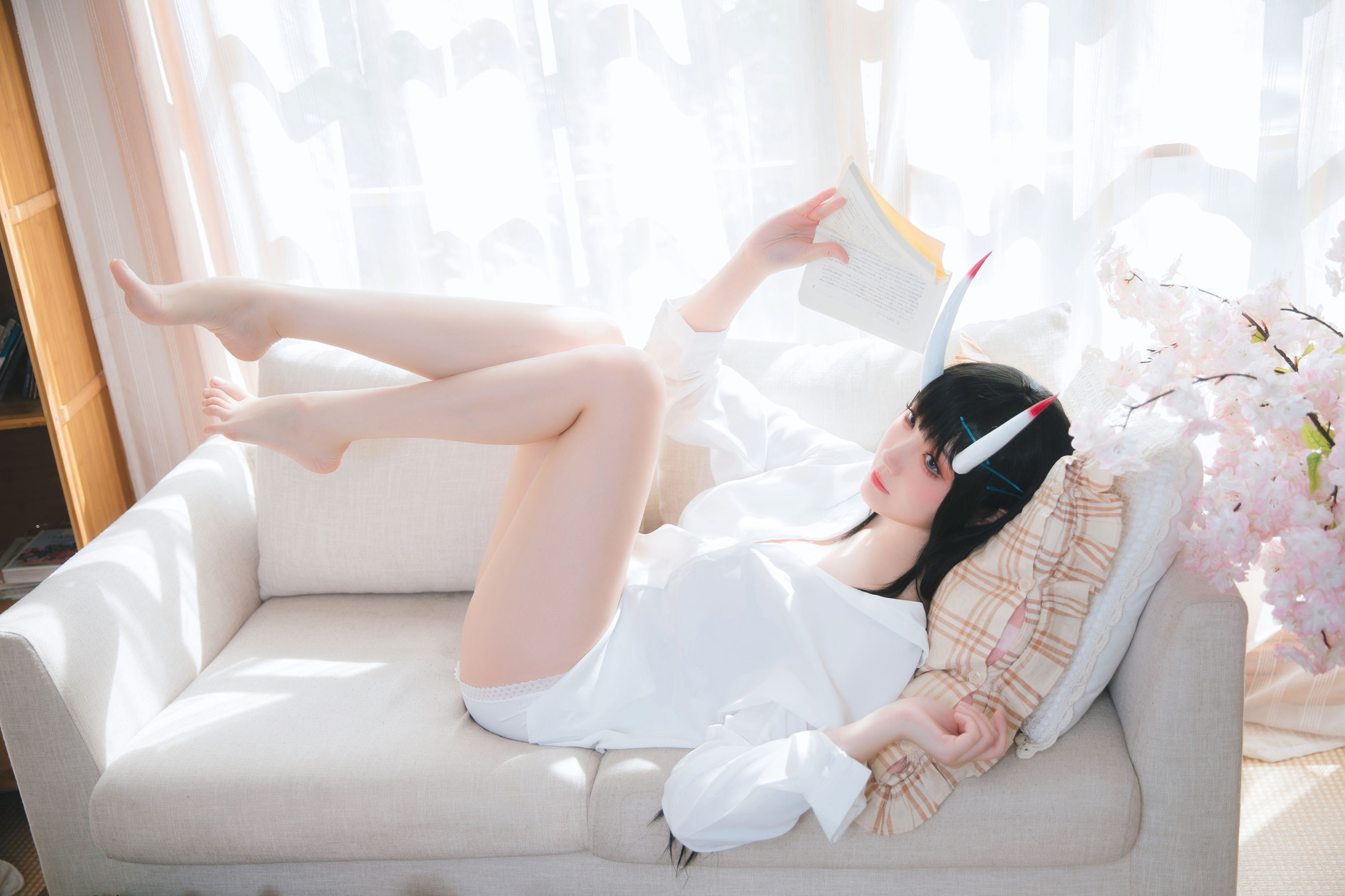 [网红COSER] Coser瓜希酱福利 - 能代衬衣/(23P)