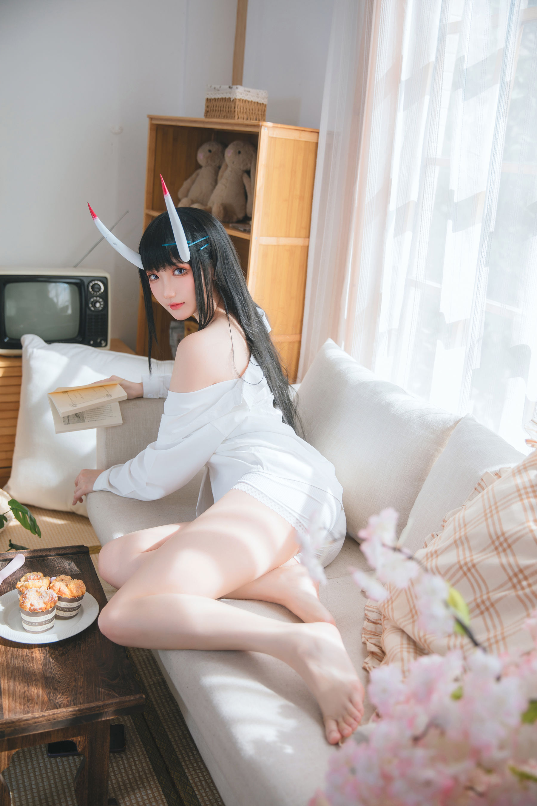 [网红COSER] Coser瓜希酱福利 - 能代衬衣/(23P)