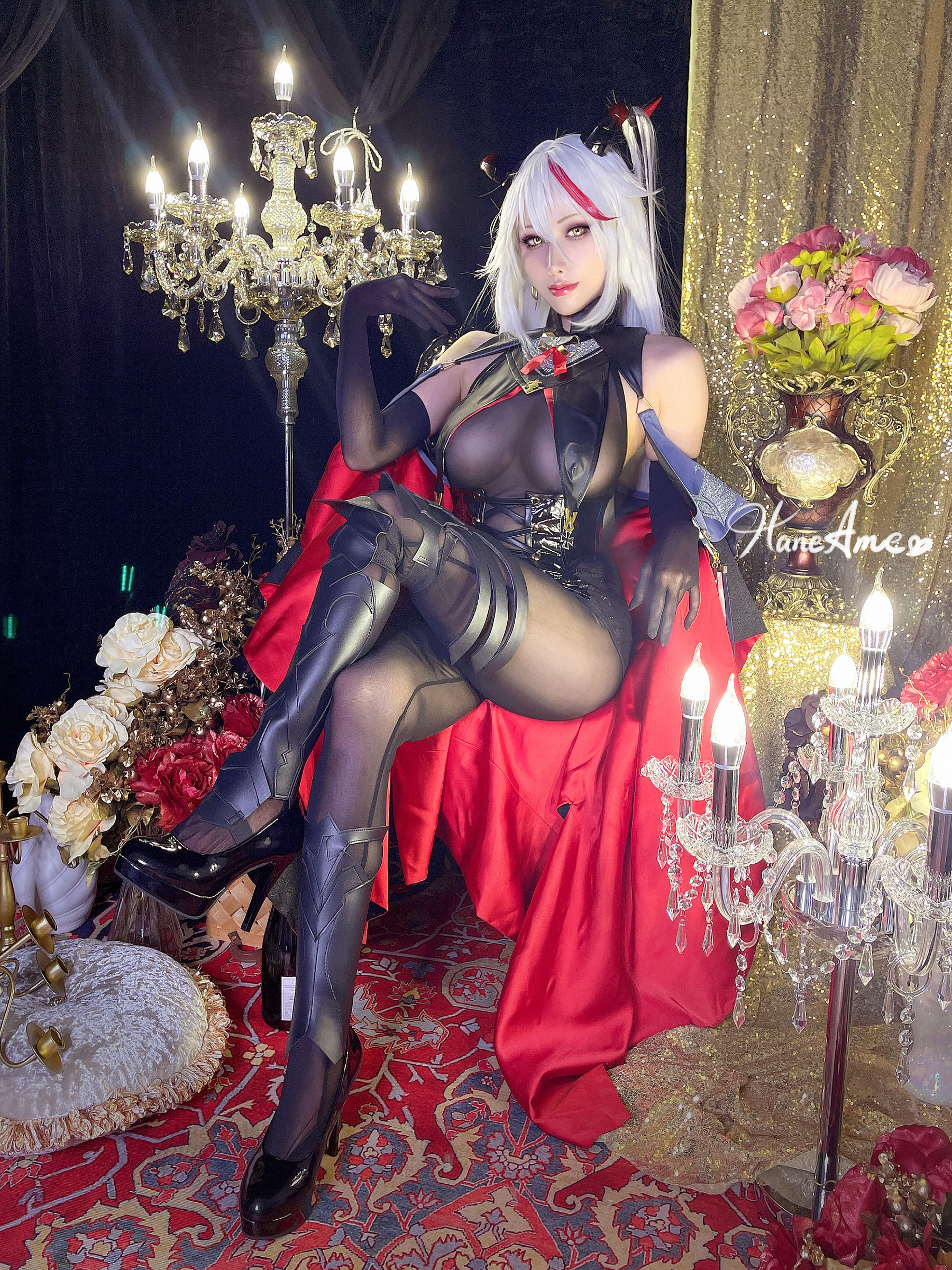 [网红COSER] Hane Ame 雨波写真 - 埃吉爾 梅琳娜/(88P)