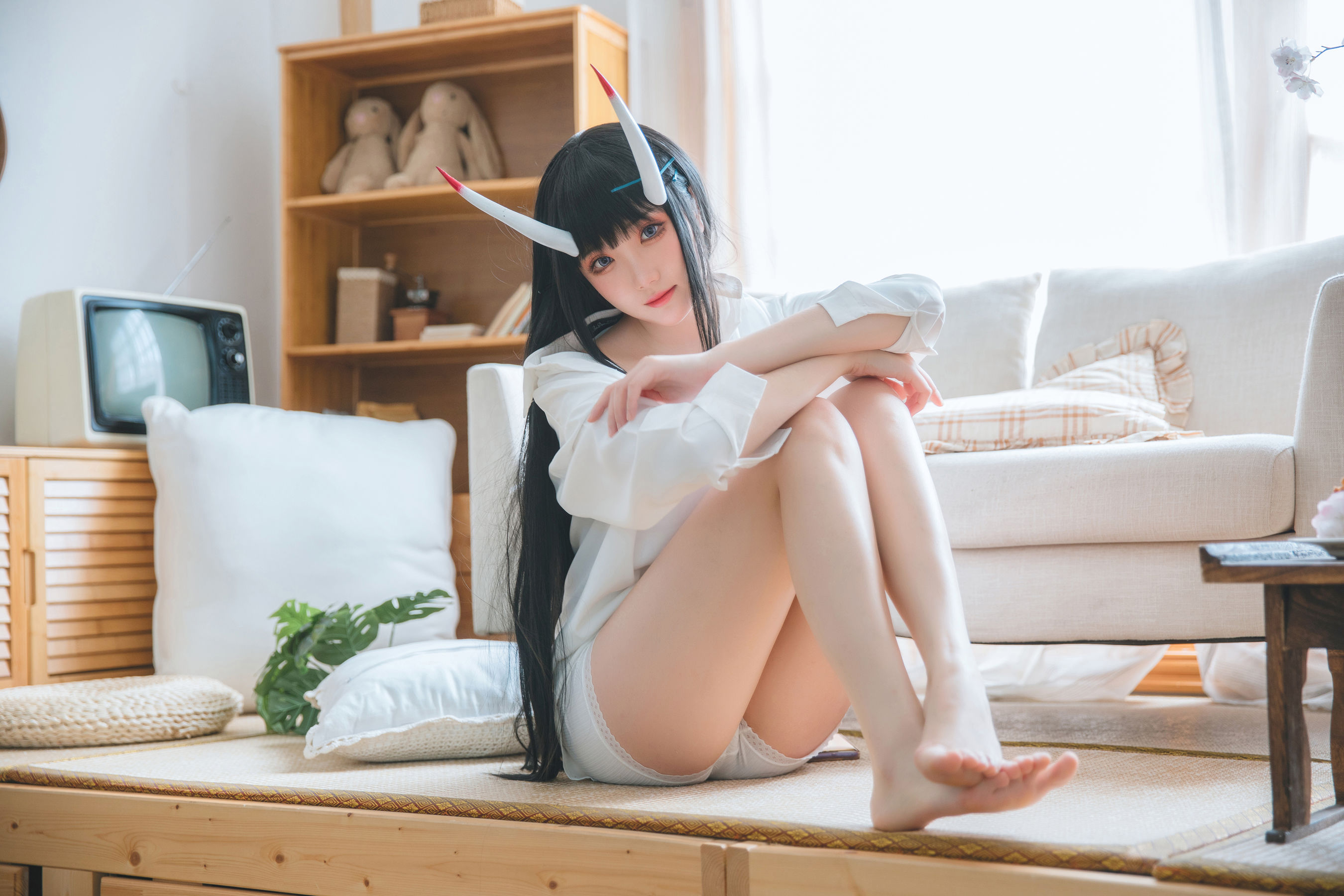 [网红COSER] Coser瓜希酱福利 - 能代衬衣/(23P)