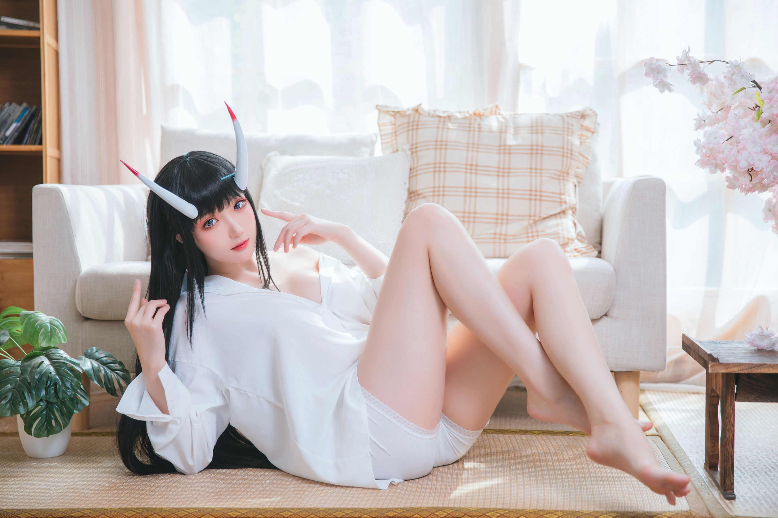 [网红COSER] Coser瓜希酱福利 - 能代衬衣/(23P)