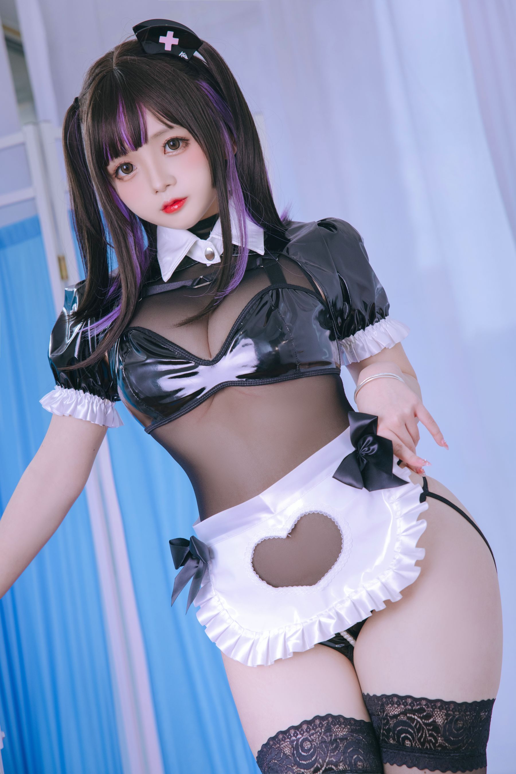 [网红COSER] Cosplay日奈娇 - 口罩护士/(75P)