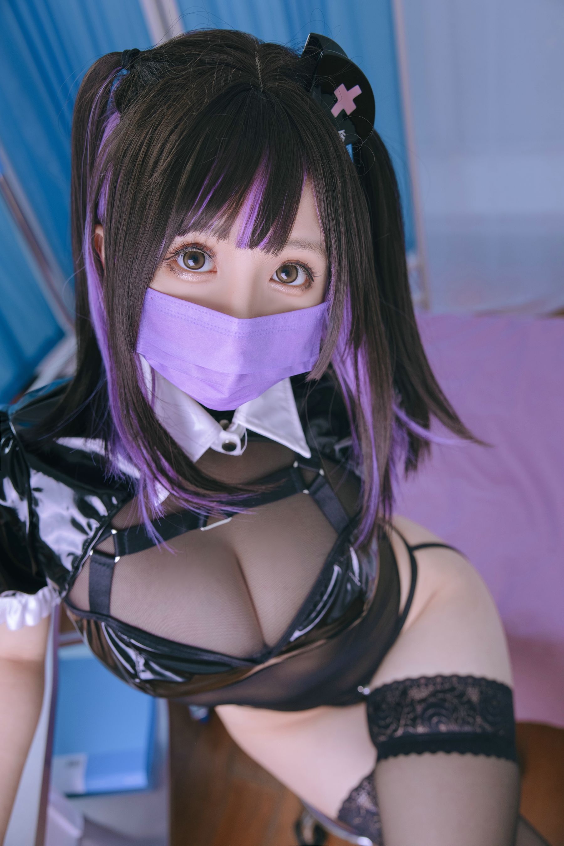 [网红COSER] Cosplay日奈娇 - 口罩护士/(75P)