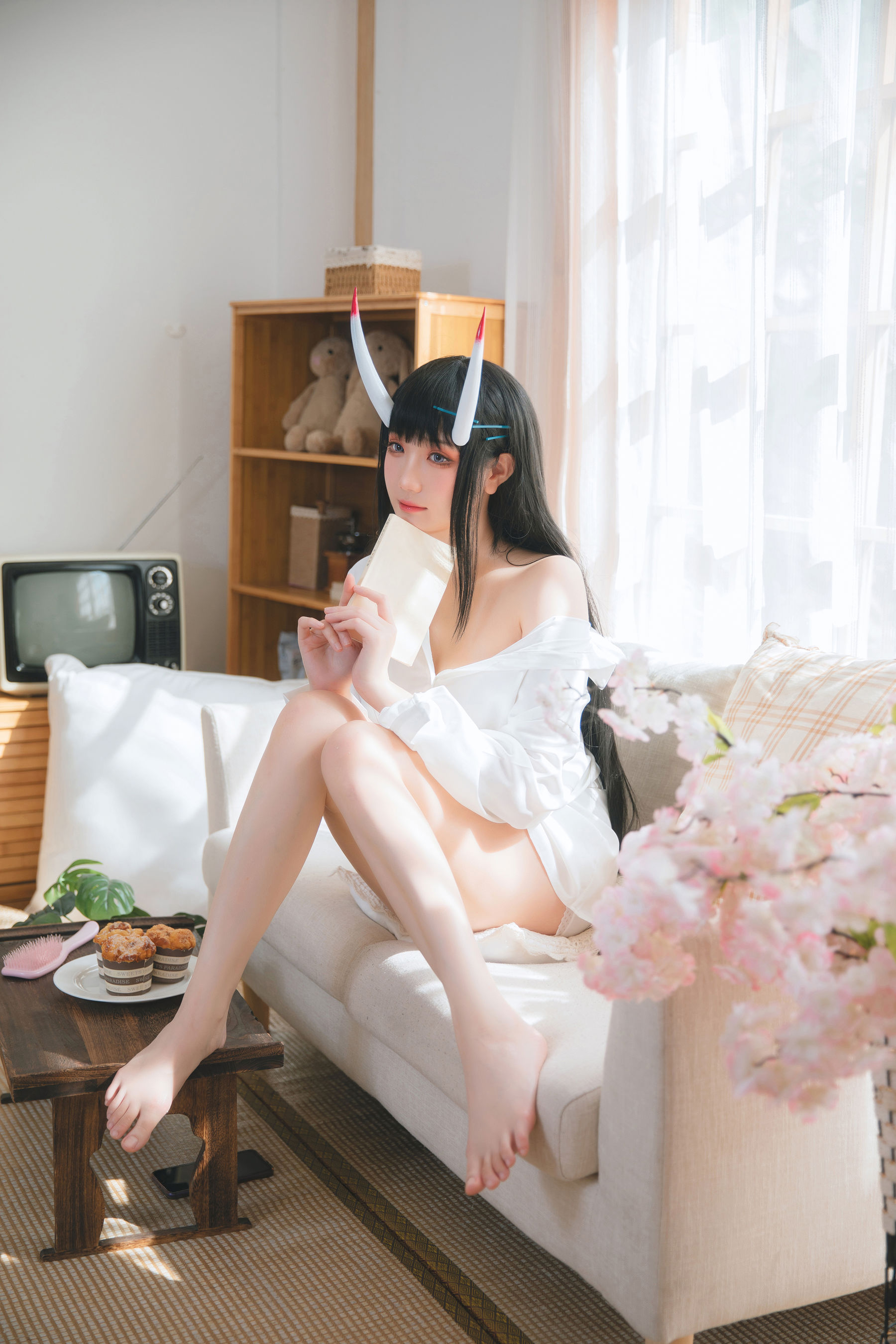 [网红COSER] Coser瓜希酱福利 - 能代衬衣/(23P)