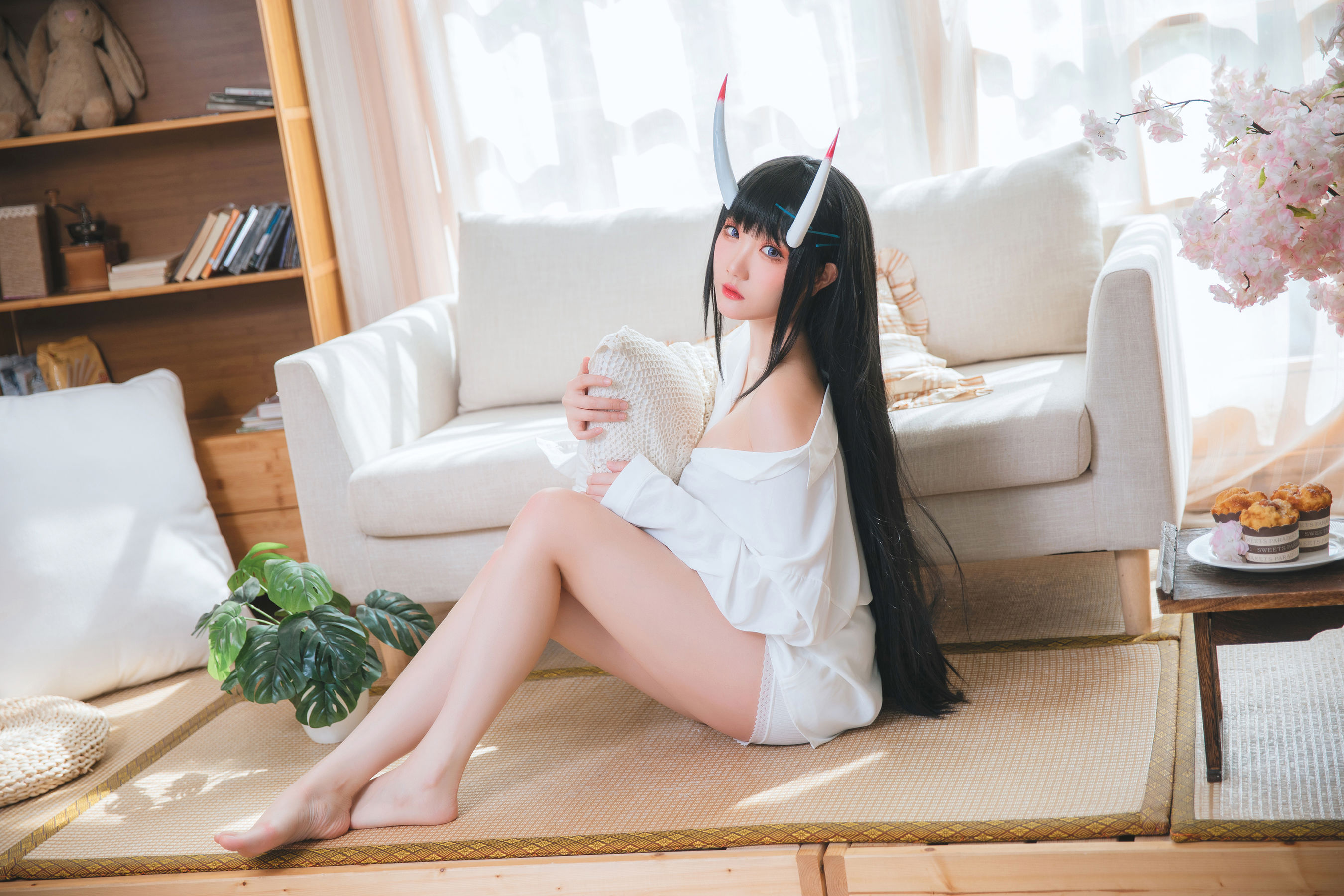 [网红COSER] Coser瓜希酱福利 - 能代衬衣/(23P)