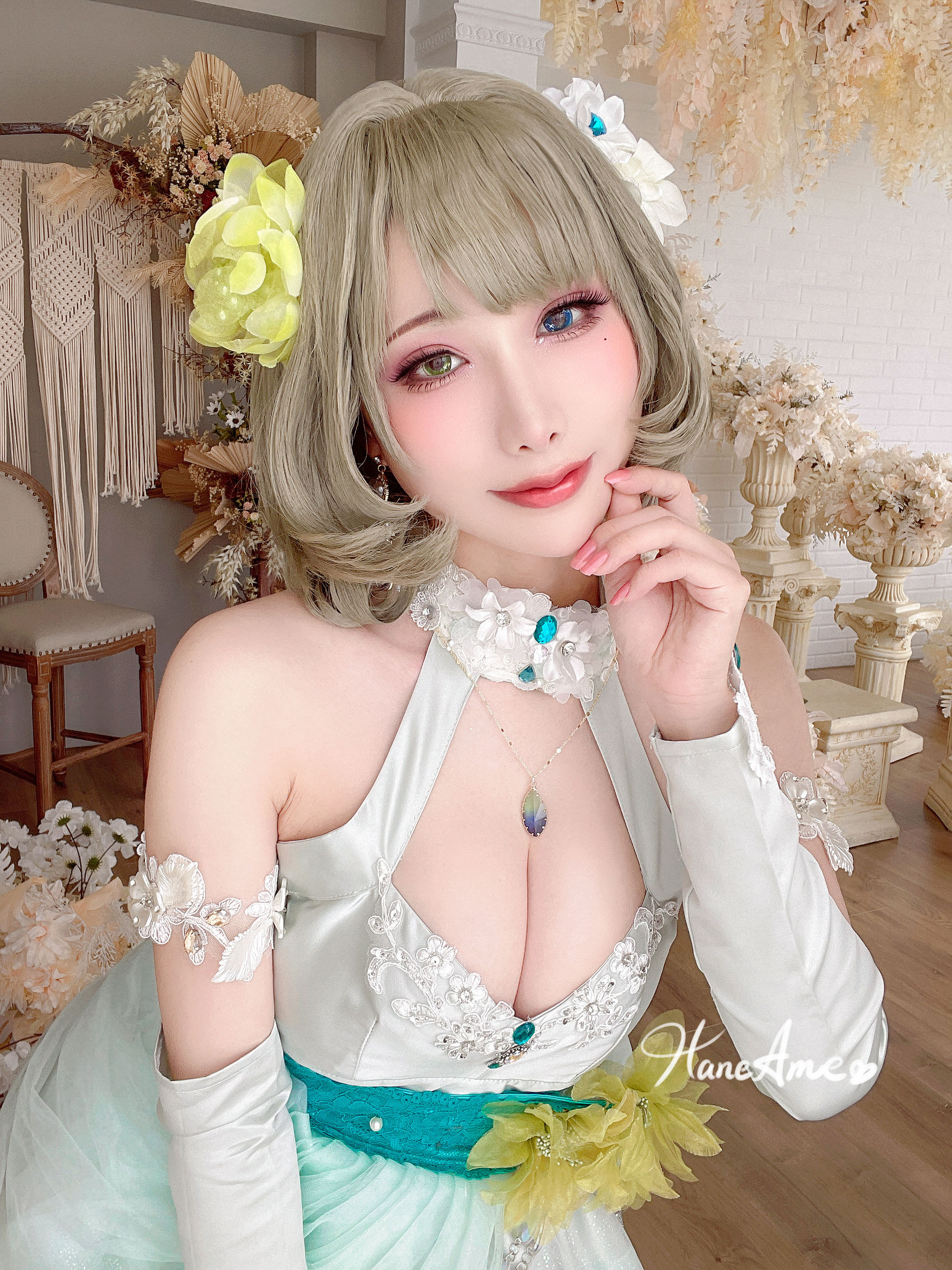 [网红COSER] Hane Ame 雨波写真 - 偶像大师 枫礼服/(42P)