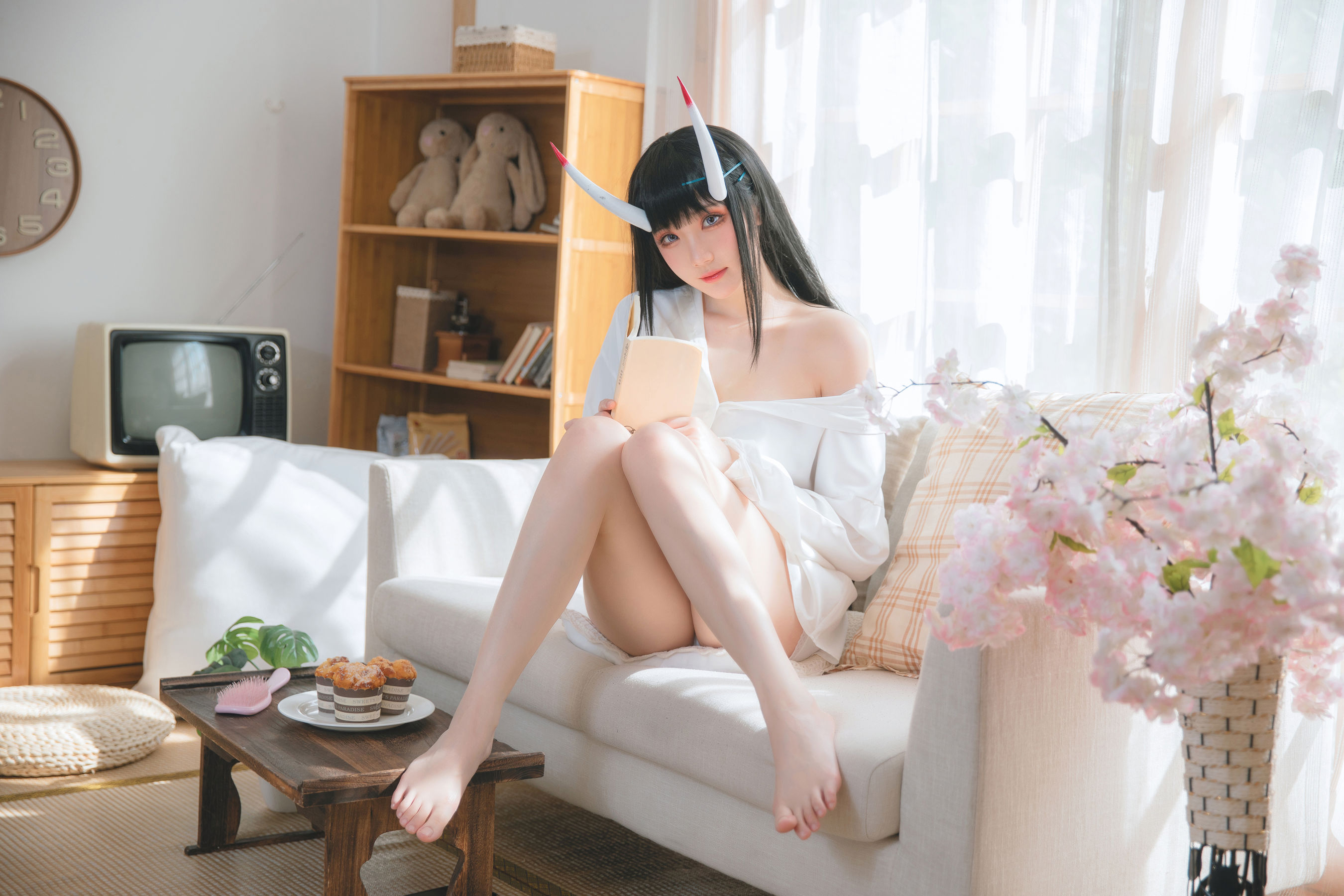 [网红COSER] Coser瓜希酱福利 - 能代衬衣/(23P)