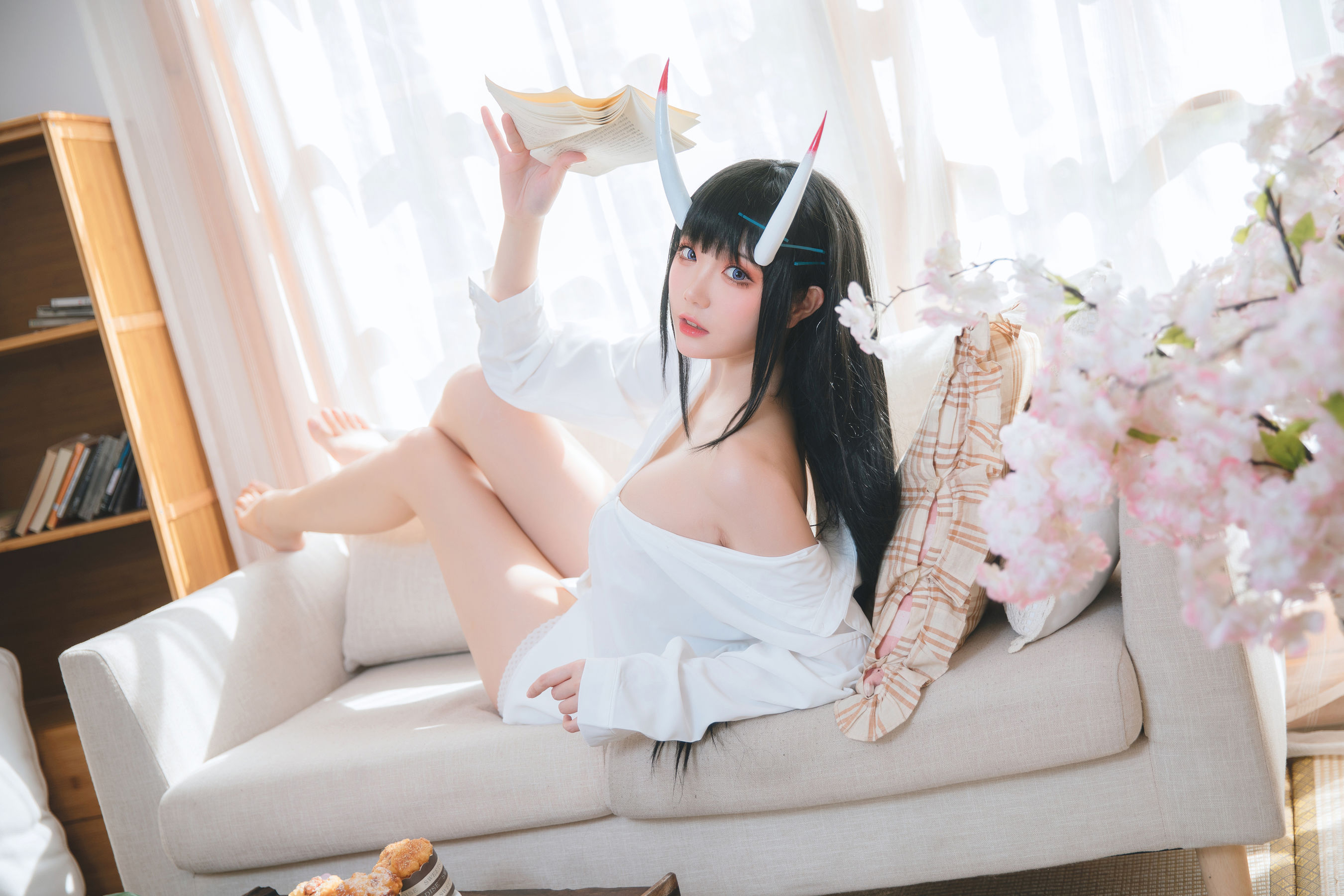 [网红COSER] Coser瓜希酱福利 - 能代衬衣/(23P)