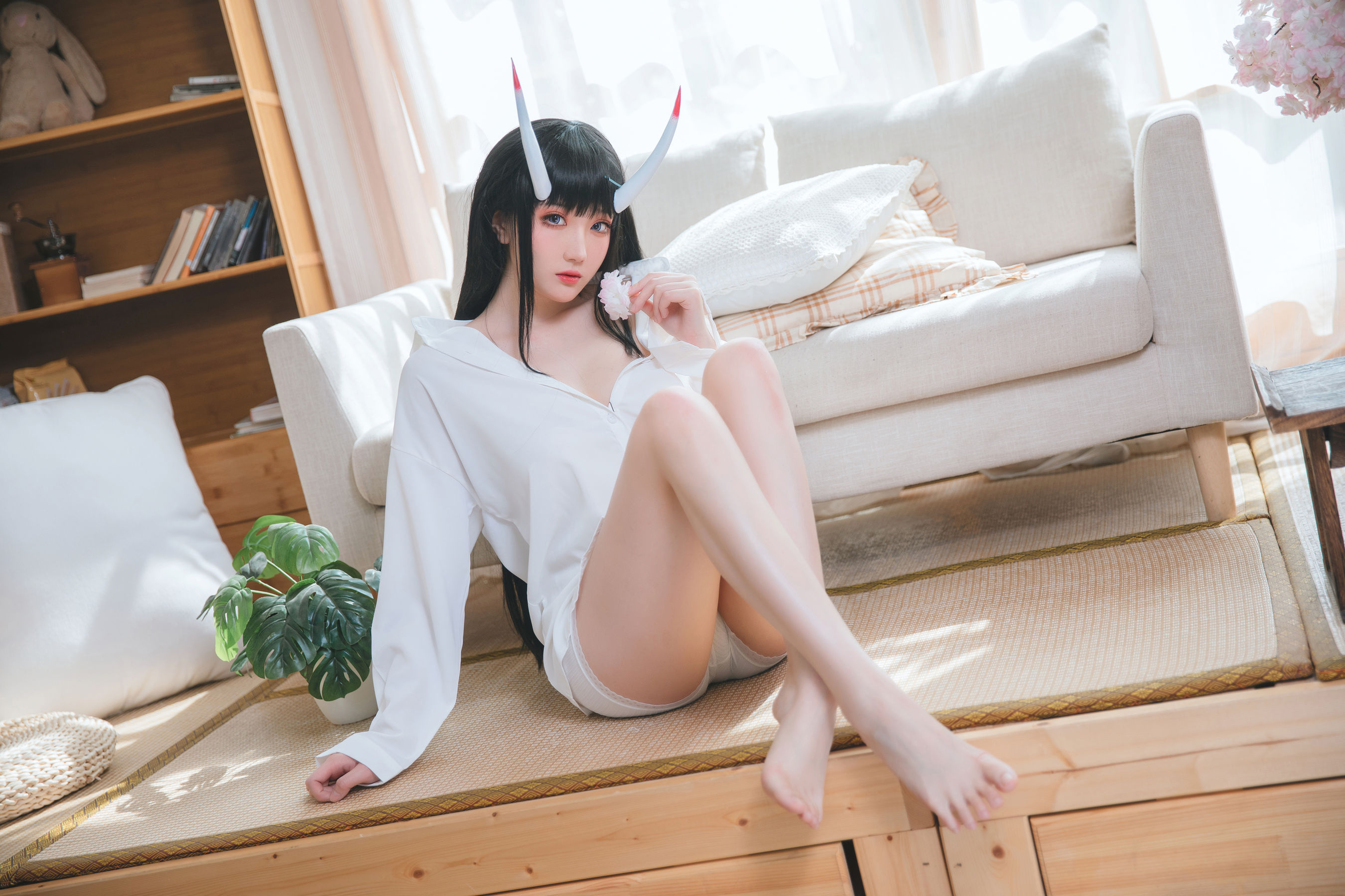 [网红COSER] Coser瓜希酱福利 - 能代衬衣/(23P)