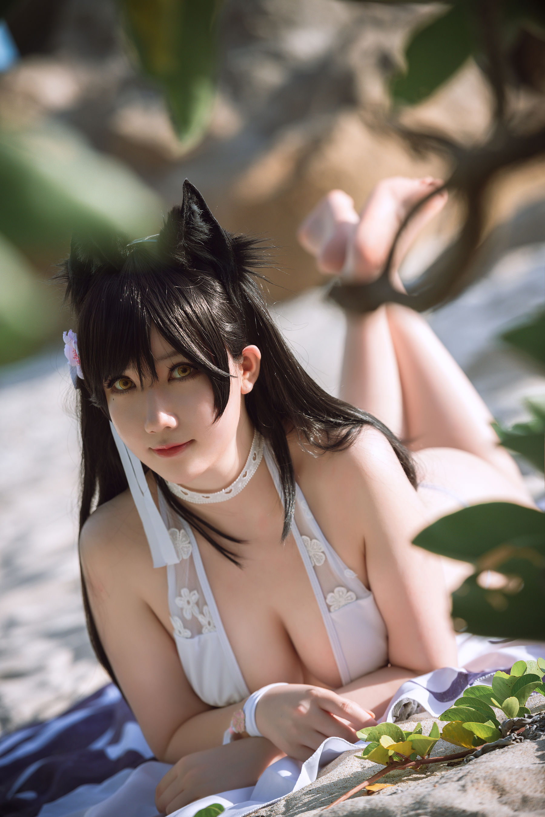 [网红COSER] 微肉感萌妹是本末末 - 爱宕泳装/(23P)