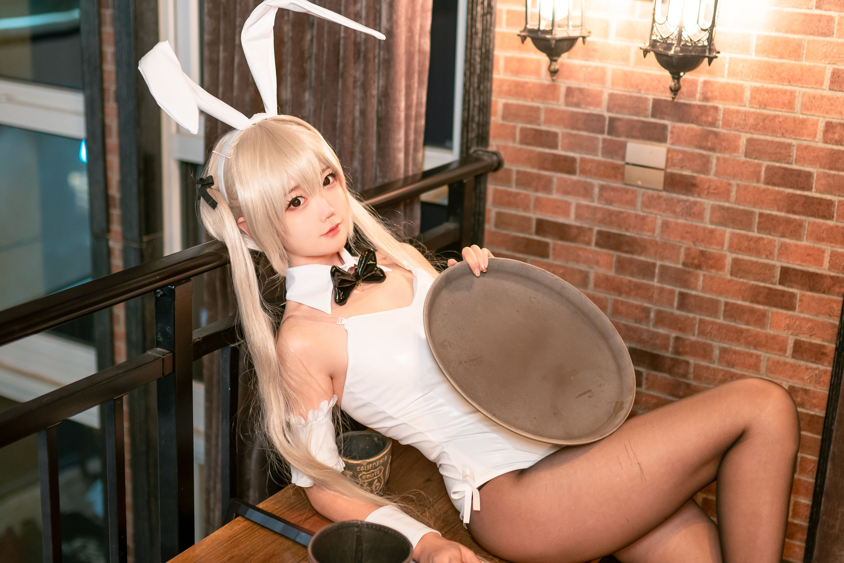 [网红COSER] 肥肥雅 - 穹妹兔女郎/(25P)