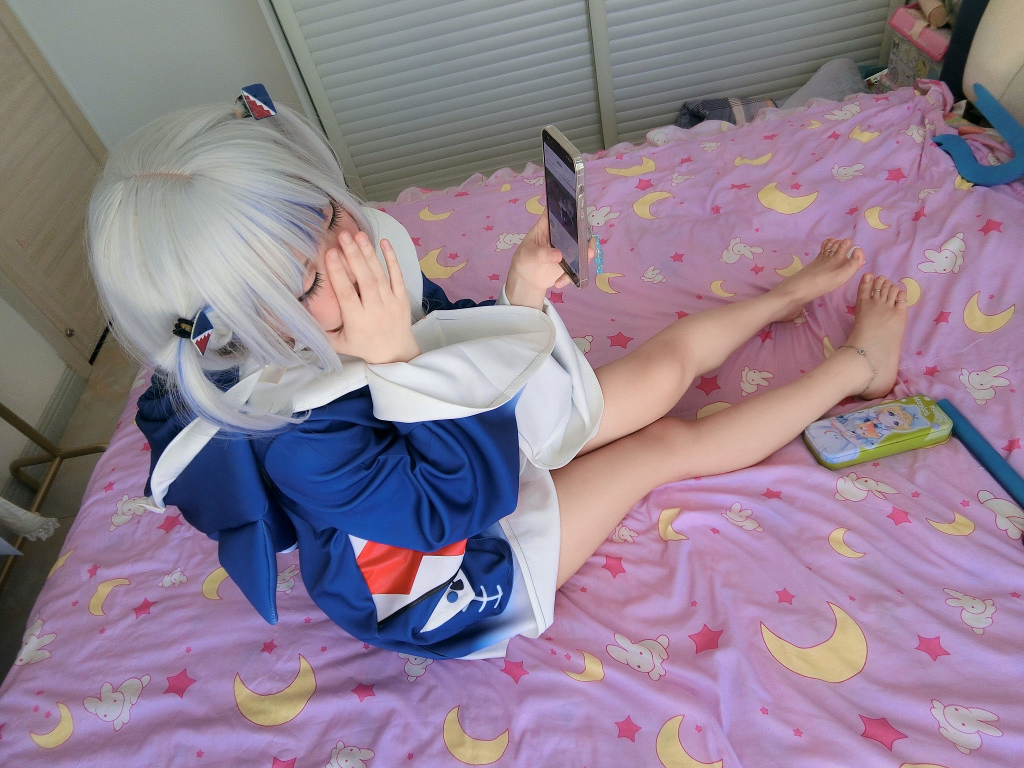 [网红COSER] 萌妹子Coser摇摇乐yoyo - がうる・ぐら/(151P)