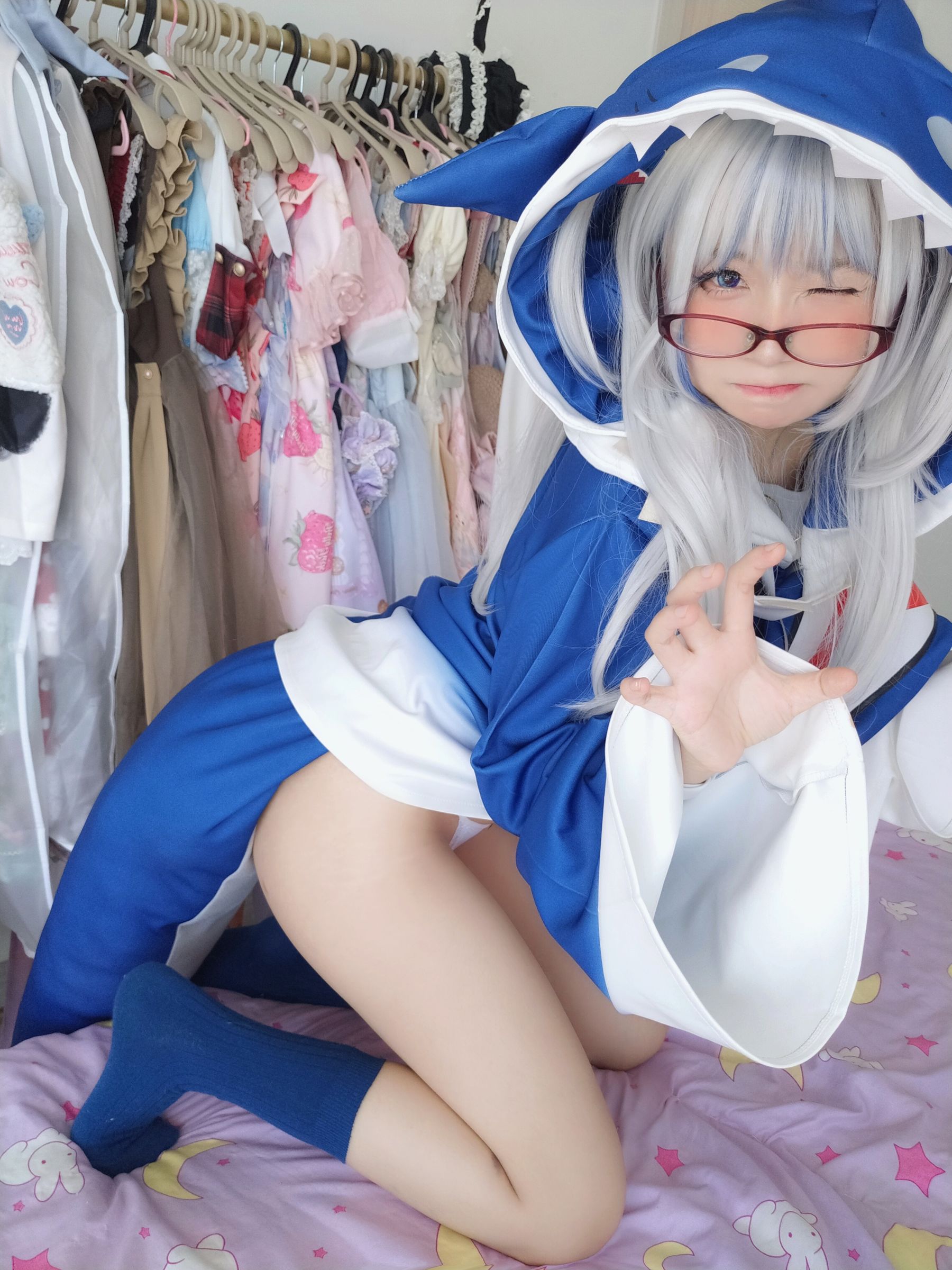 [网红COSER] 萌妹子Coser摇摇乐yoyo - がうる・ぐら/(151P)