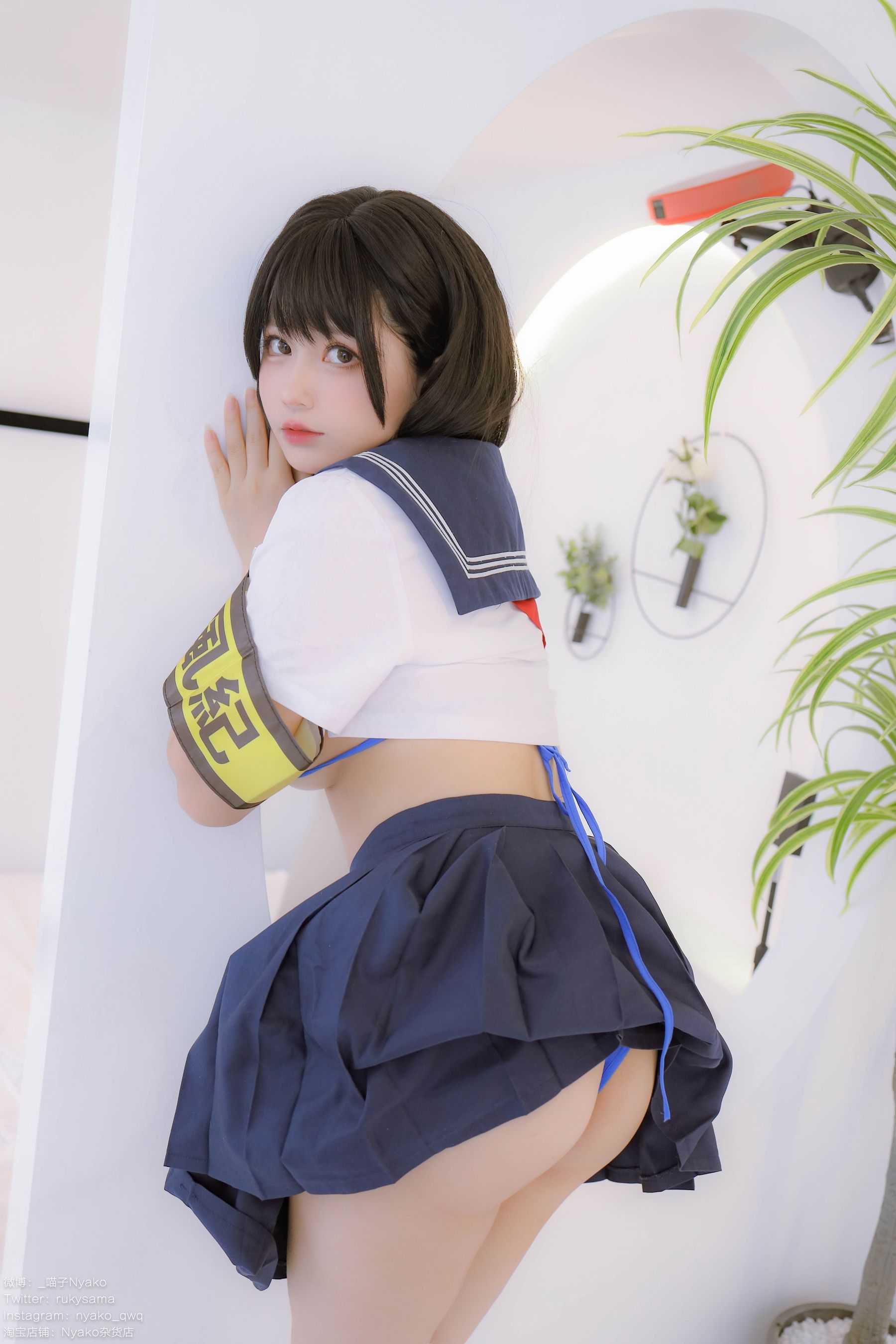 [网红COSER] 萌妹子Nyako喵子 - 风纪委员/(85P)