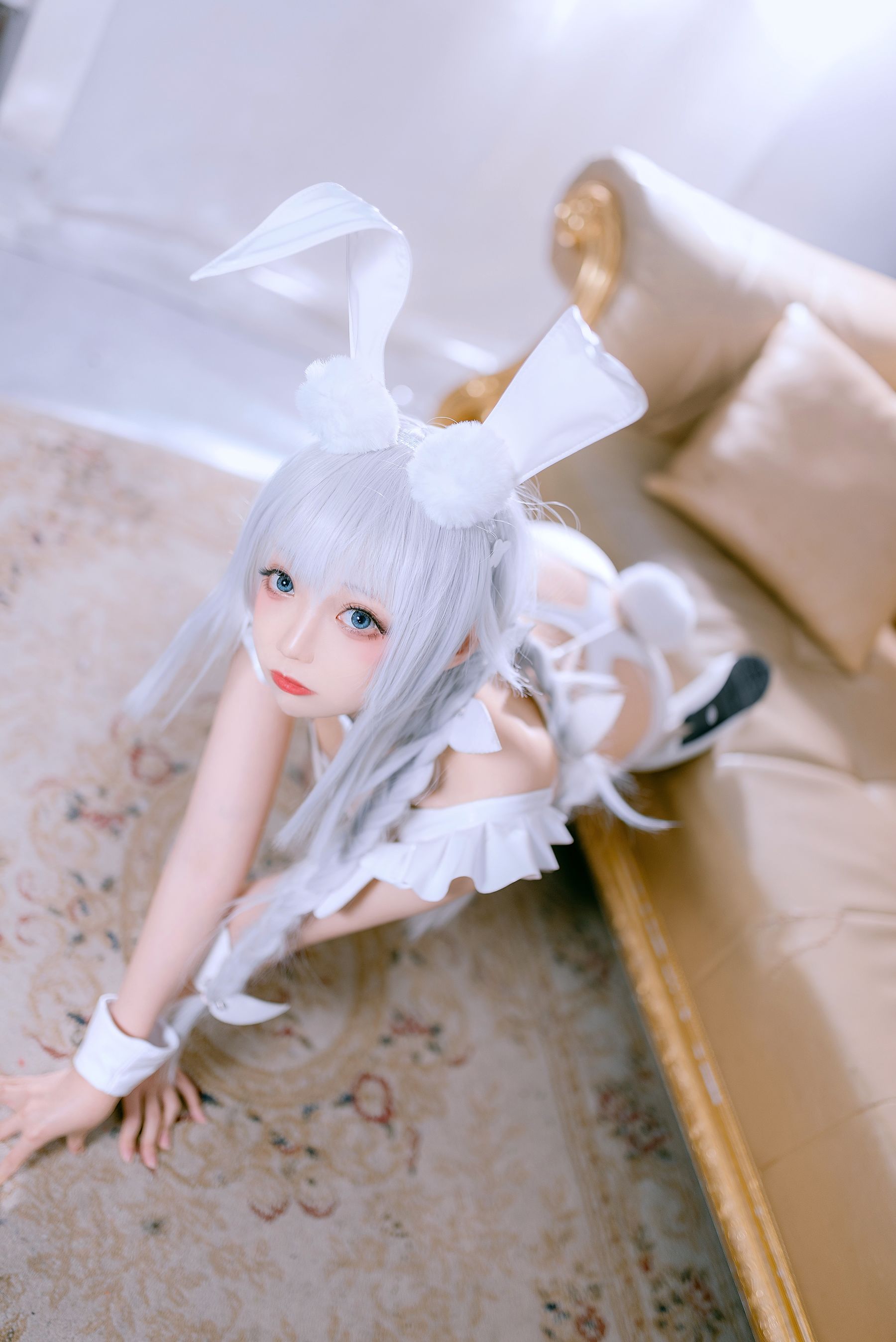 [网红COSER] 小野寺地瓜 - 恶毒白兔/(13P)