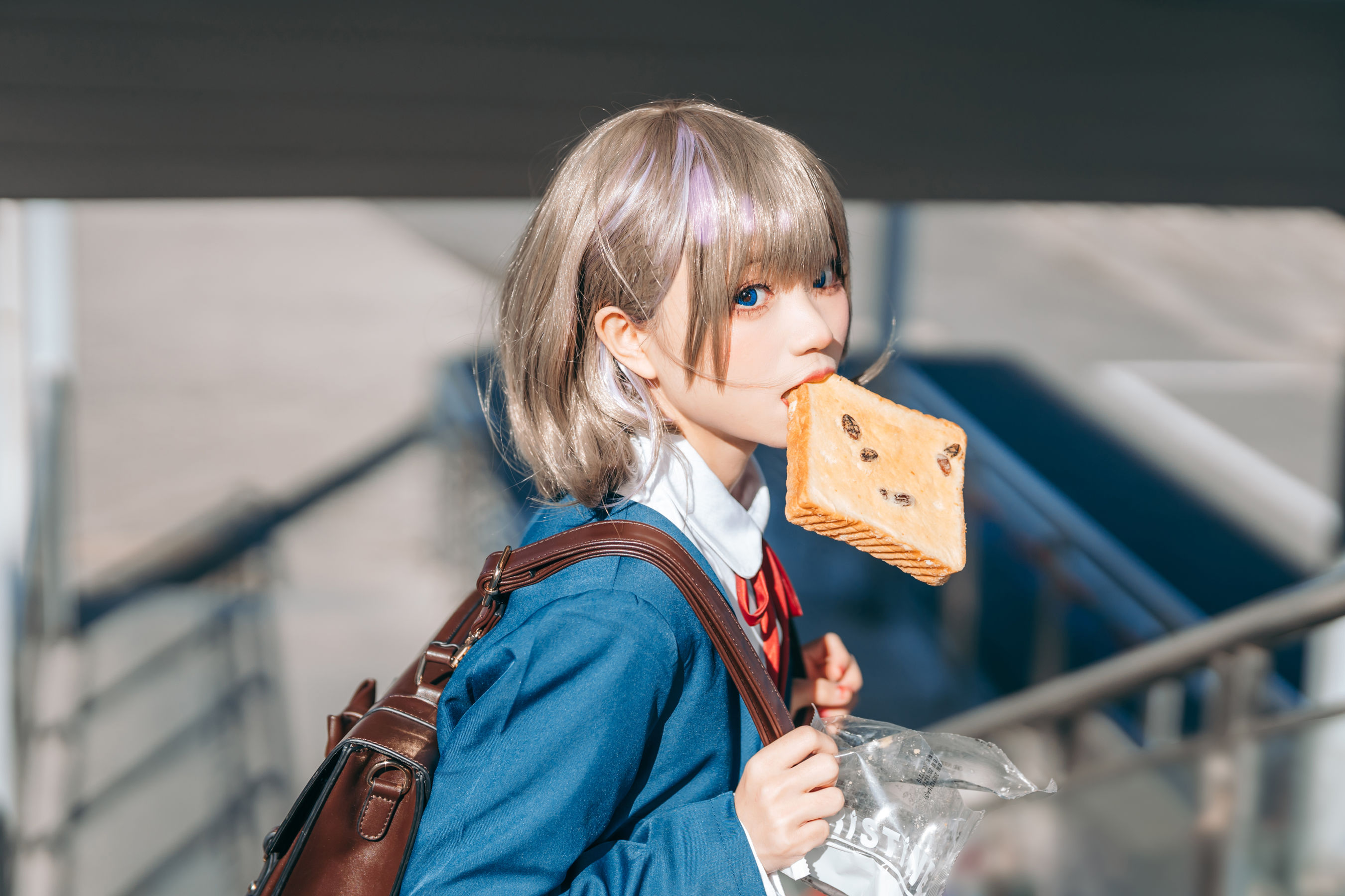 [网红COSER] 花柒Hana - 唐可可校服/(15P)