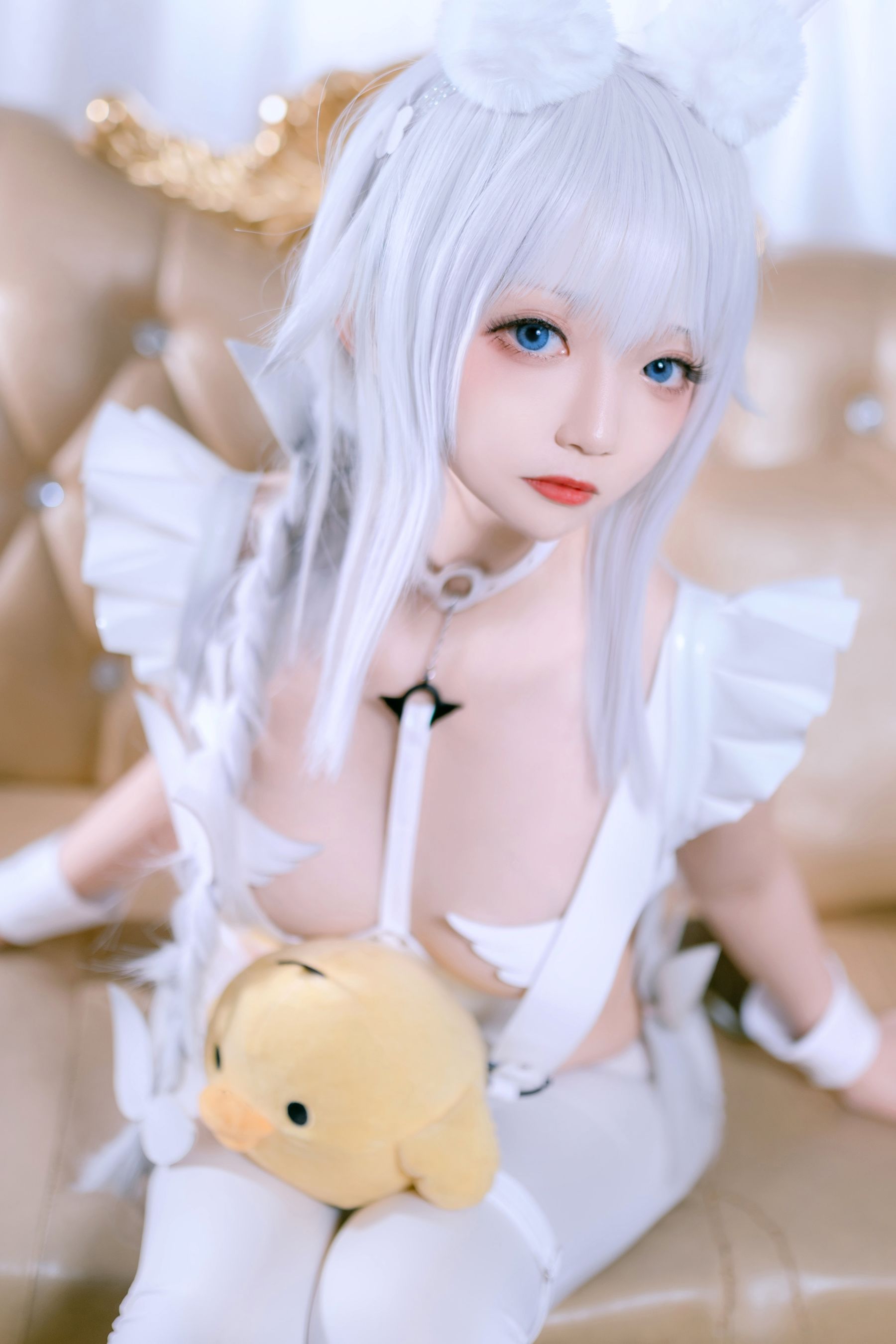 [网红COSER] 小野寺地瓜 - 恶毒白兔/(13P)