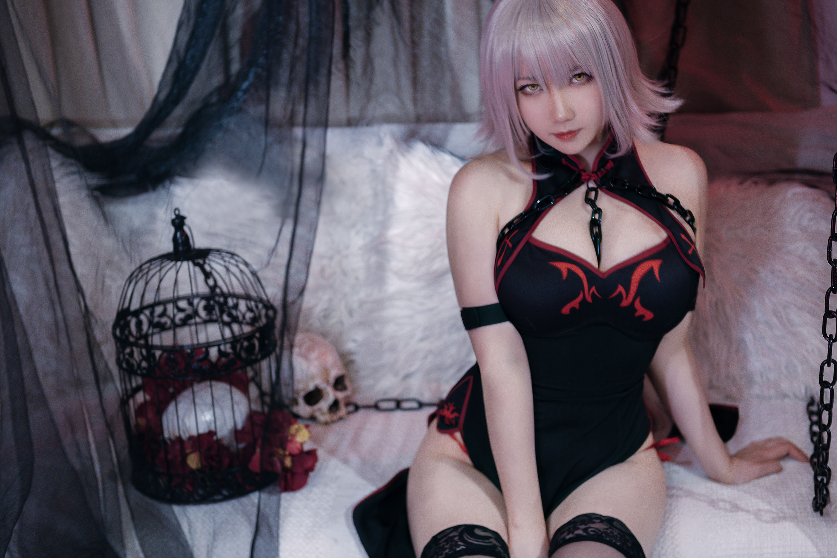 [网红COSER] 微肉感萌妹是本末末 - 贞德/(66P)