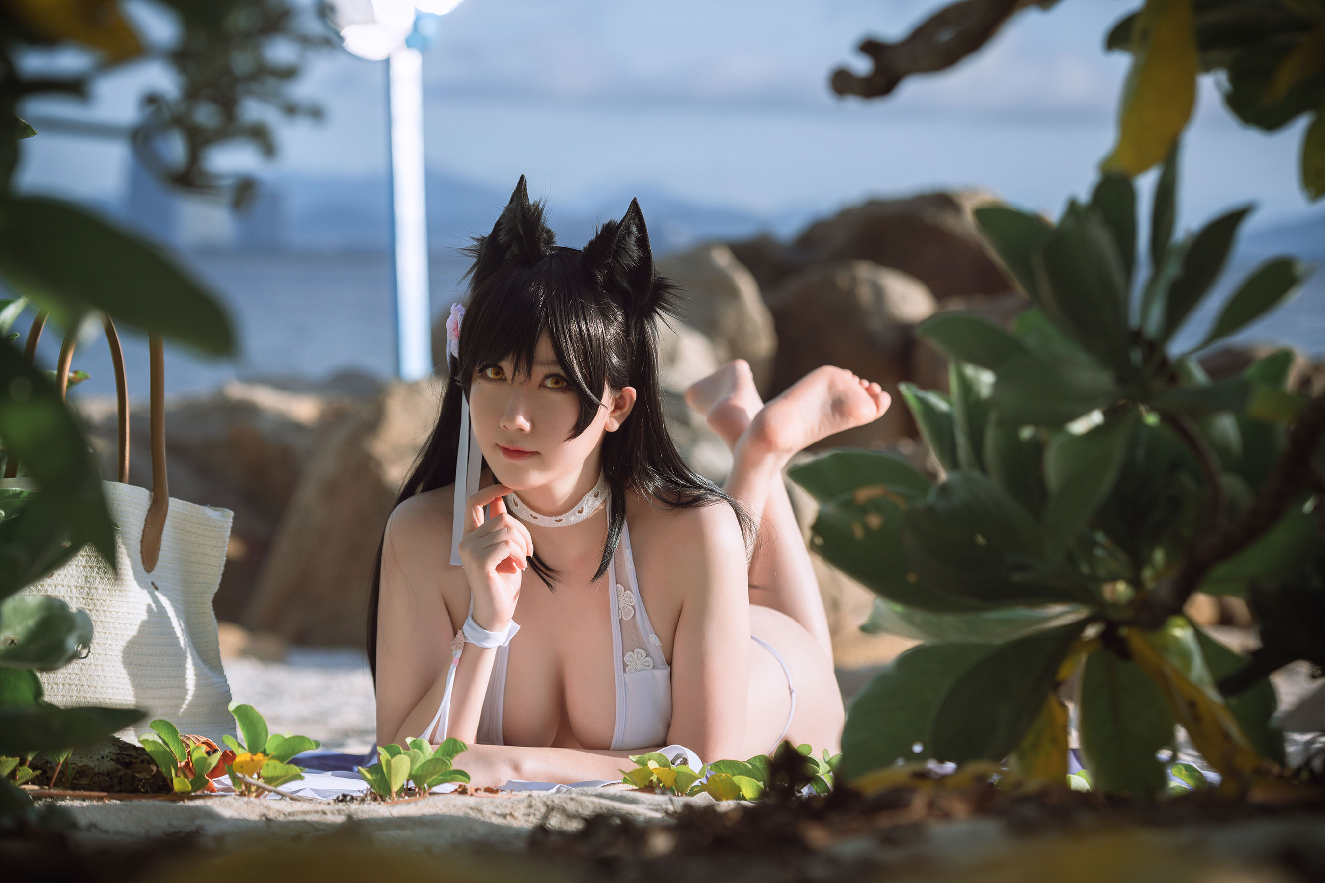 [网红COSER] 微肉感萌妹是本末末 - 爱宕泳装/(23P)