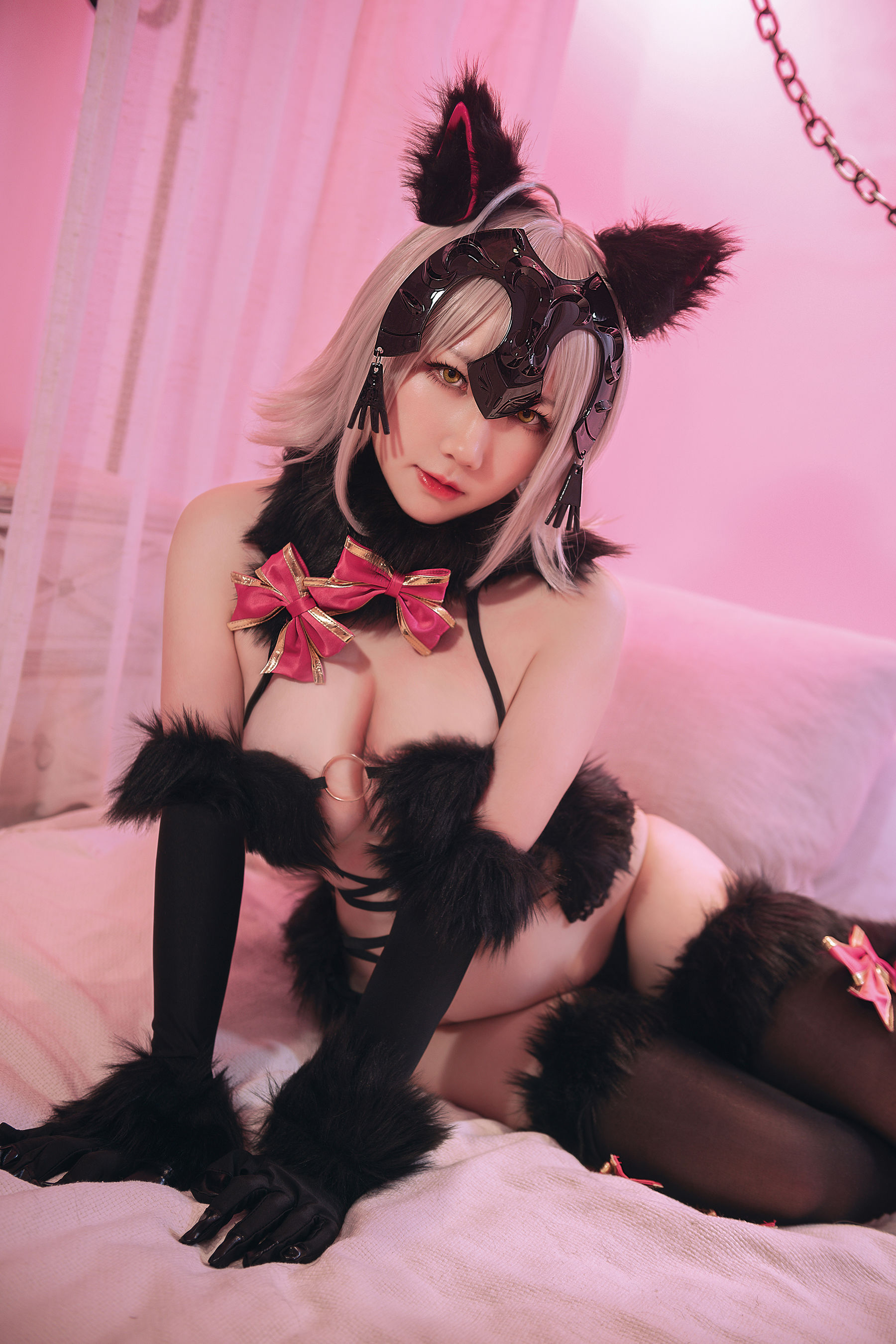 [网红COSER] 微肉感萌妹是本末末 - 贞德/(66P)