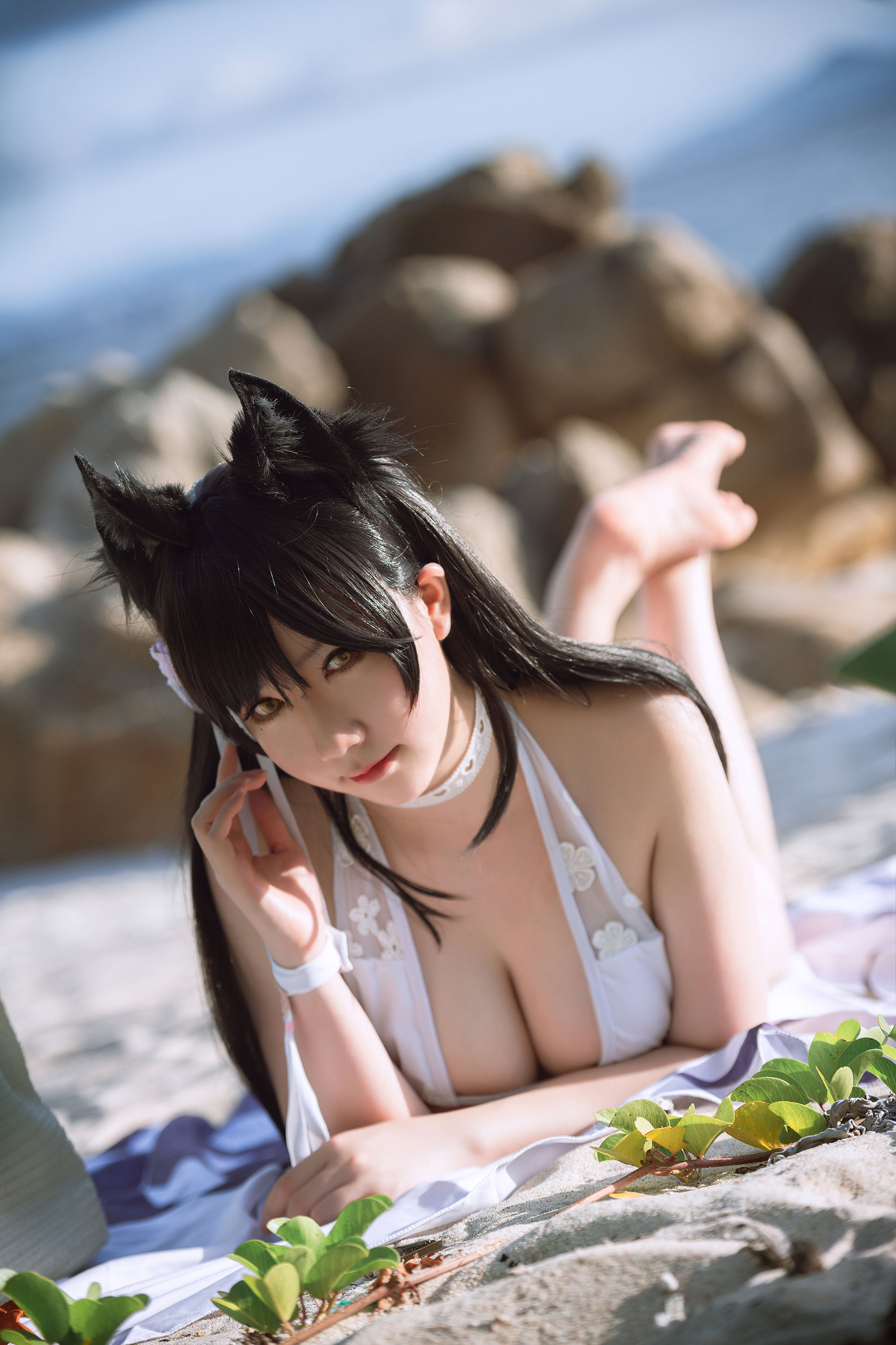 [网红COSER] 微肉感萌妹是本末末 - 爱宕泳装/(23P)