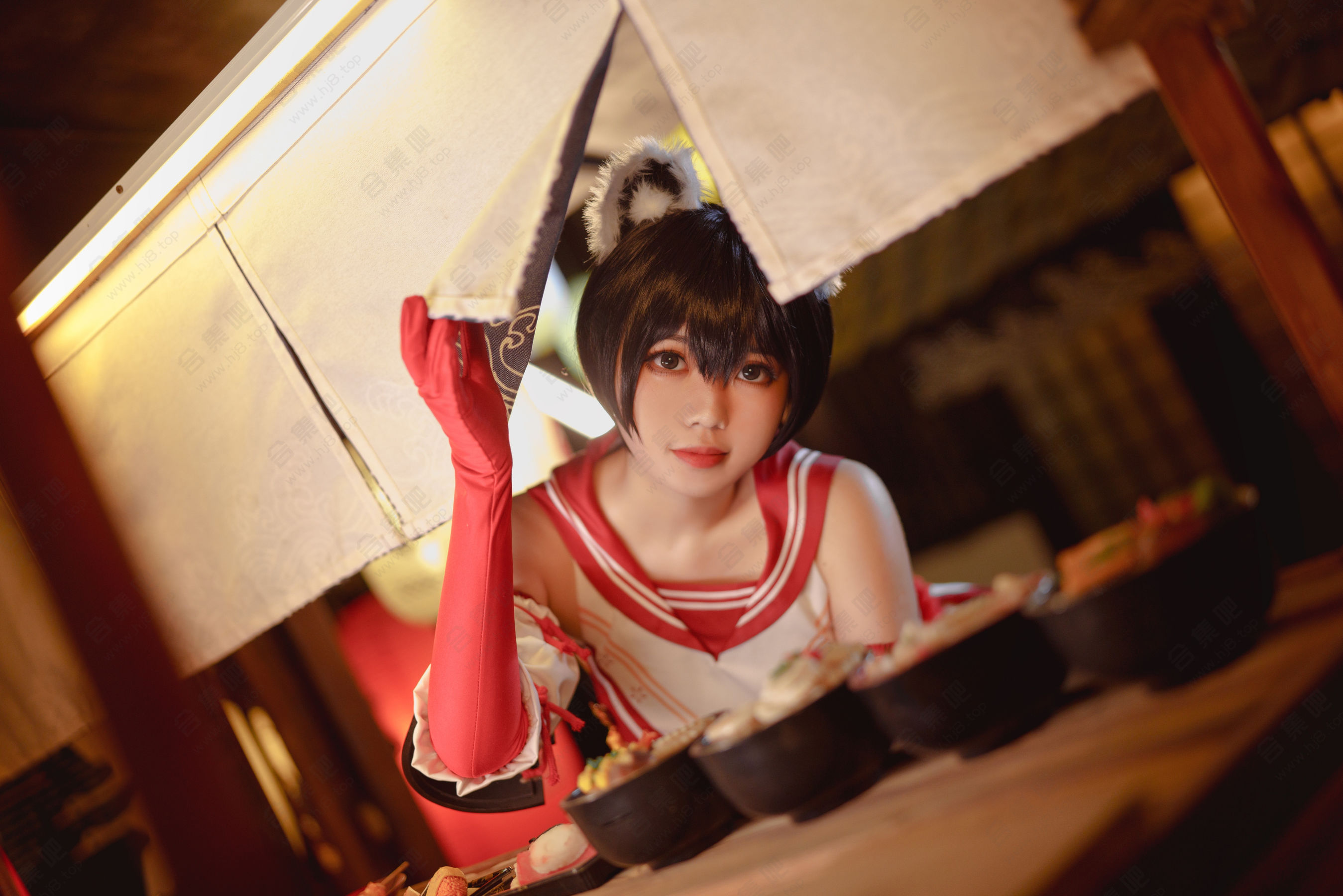 [网红COSER] 啊日日_Ganlory - 椿/(30P)