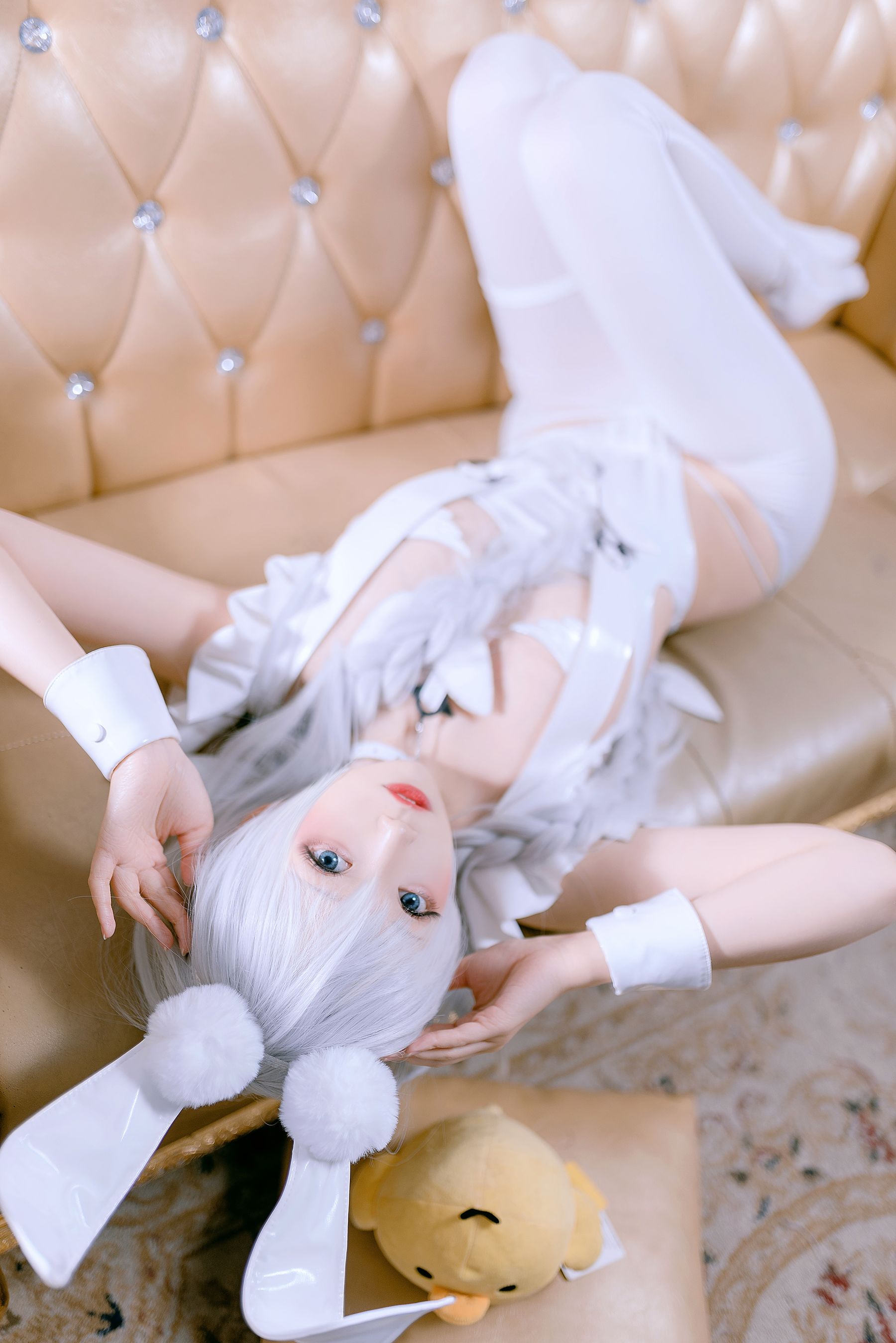 [网红COSER] 小野寺地瓜 - 恶毒白兔/(13P)