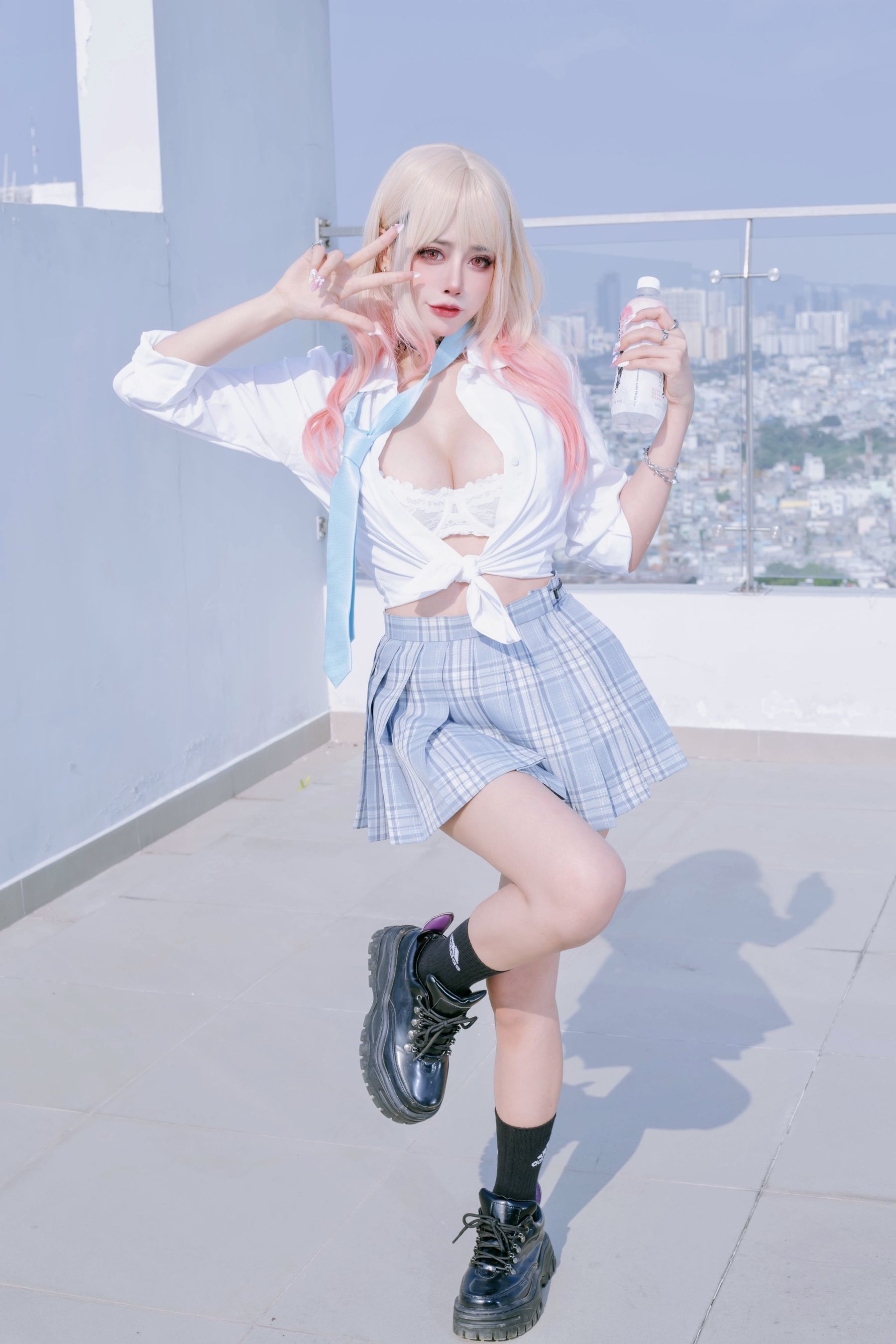 [网红COSER] 日本性感萝莉Byoru - Marin Kitagawa/(70P)