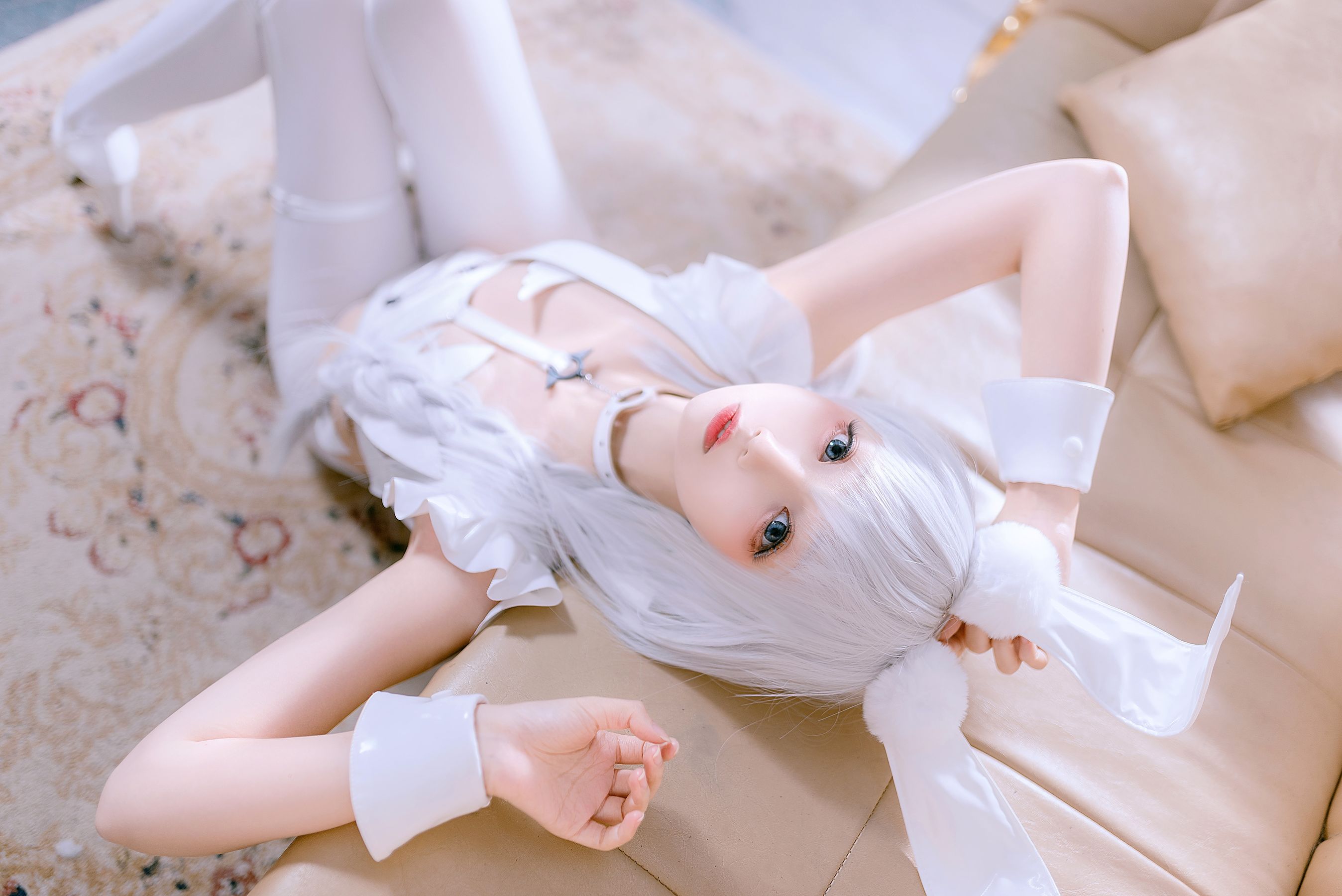 [网红COSER] 小野寺地瓜 - 恶毒白兔/(13P)