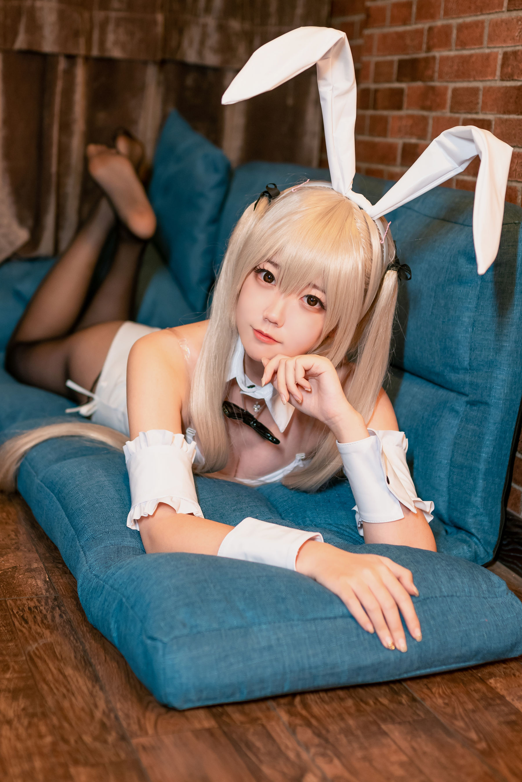 [网红COSER] 肥肥雅 - 穹妹兔女郎/(25P)