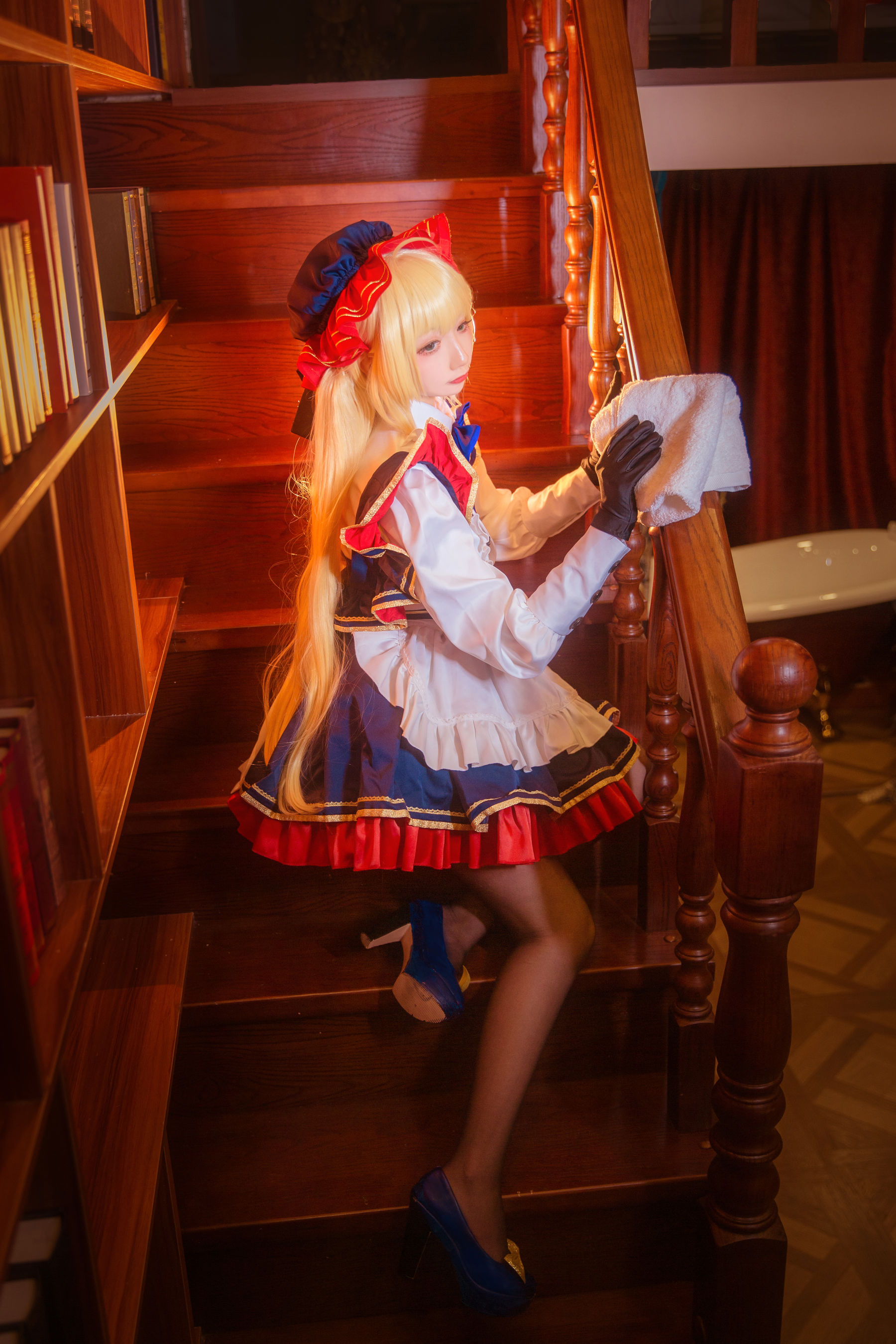 [网红COSER] 小野寺地瓜 - 术呆女仆/(12P)