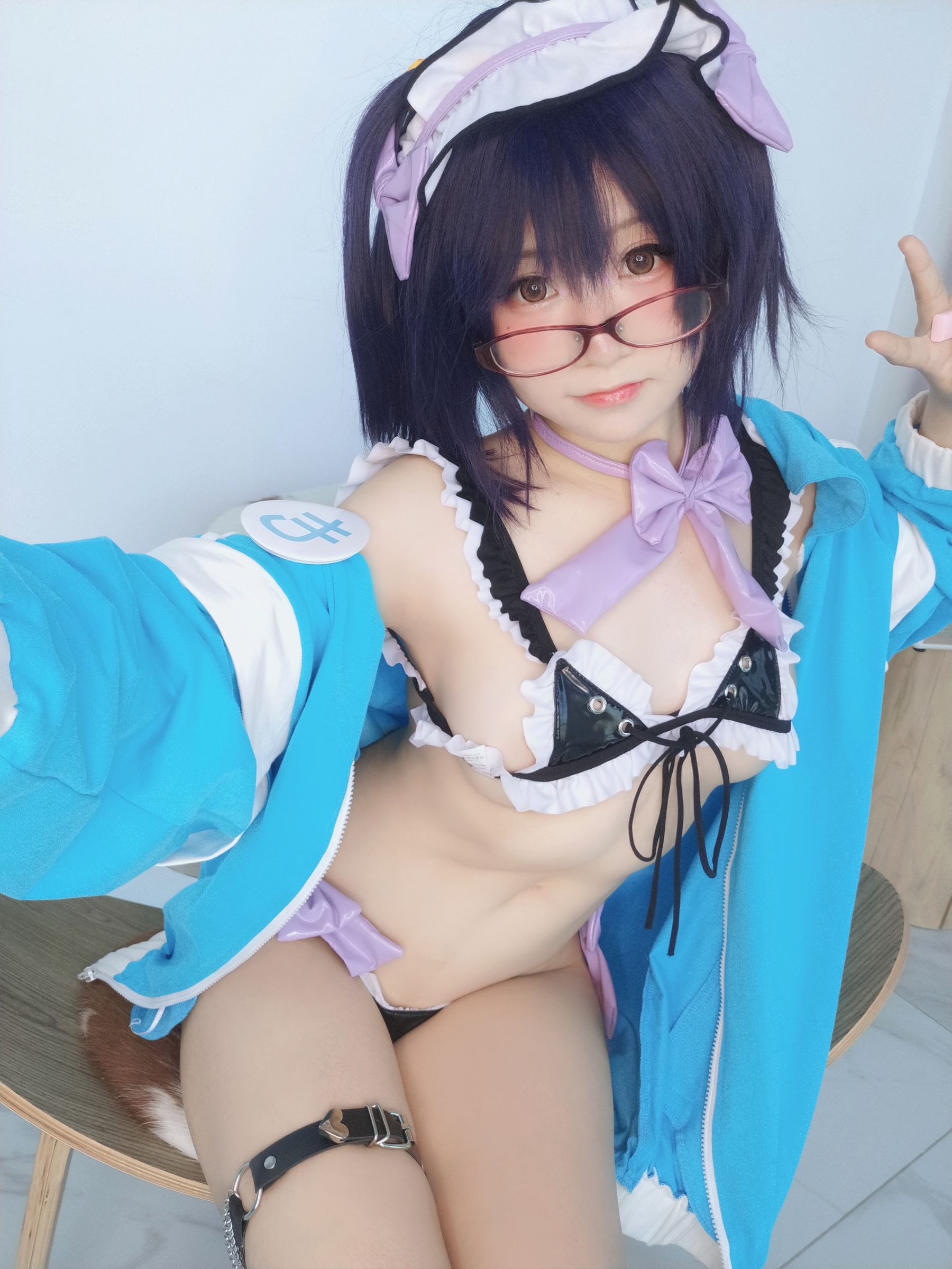 [网红COSER] 萌妹子Coser摇摇乐yoyo - モザイク! !/(105P)