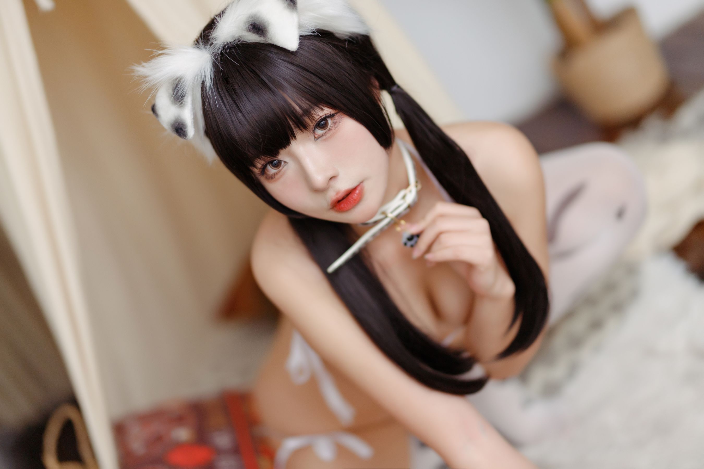 [网红COSER] 胡桃猫Kurumineko&yuuhui玉汇 - 宠物情人/(170P)