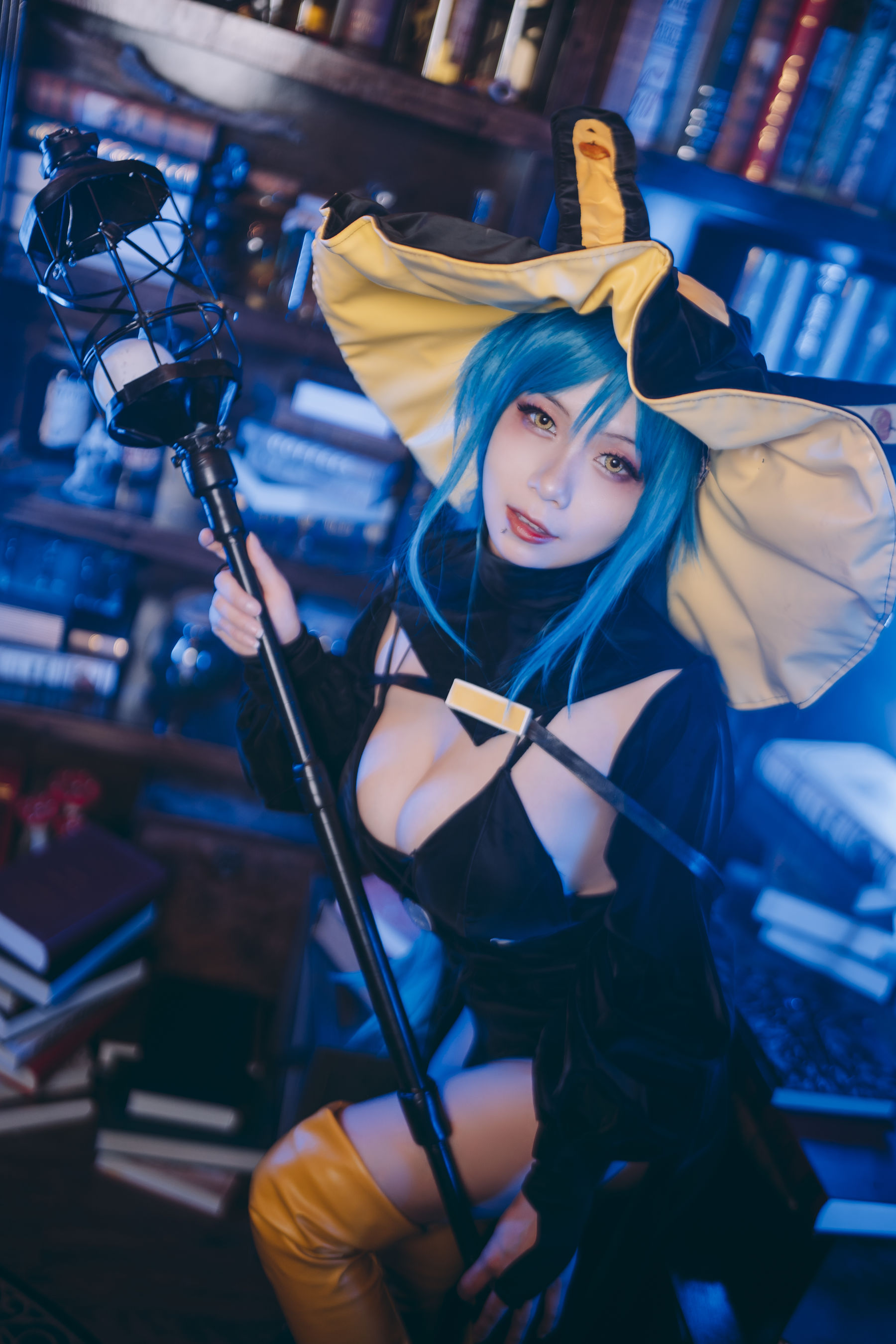 [网红COSER] 末夜787 - 黄棚树城/(25P)