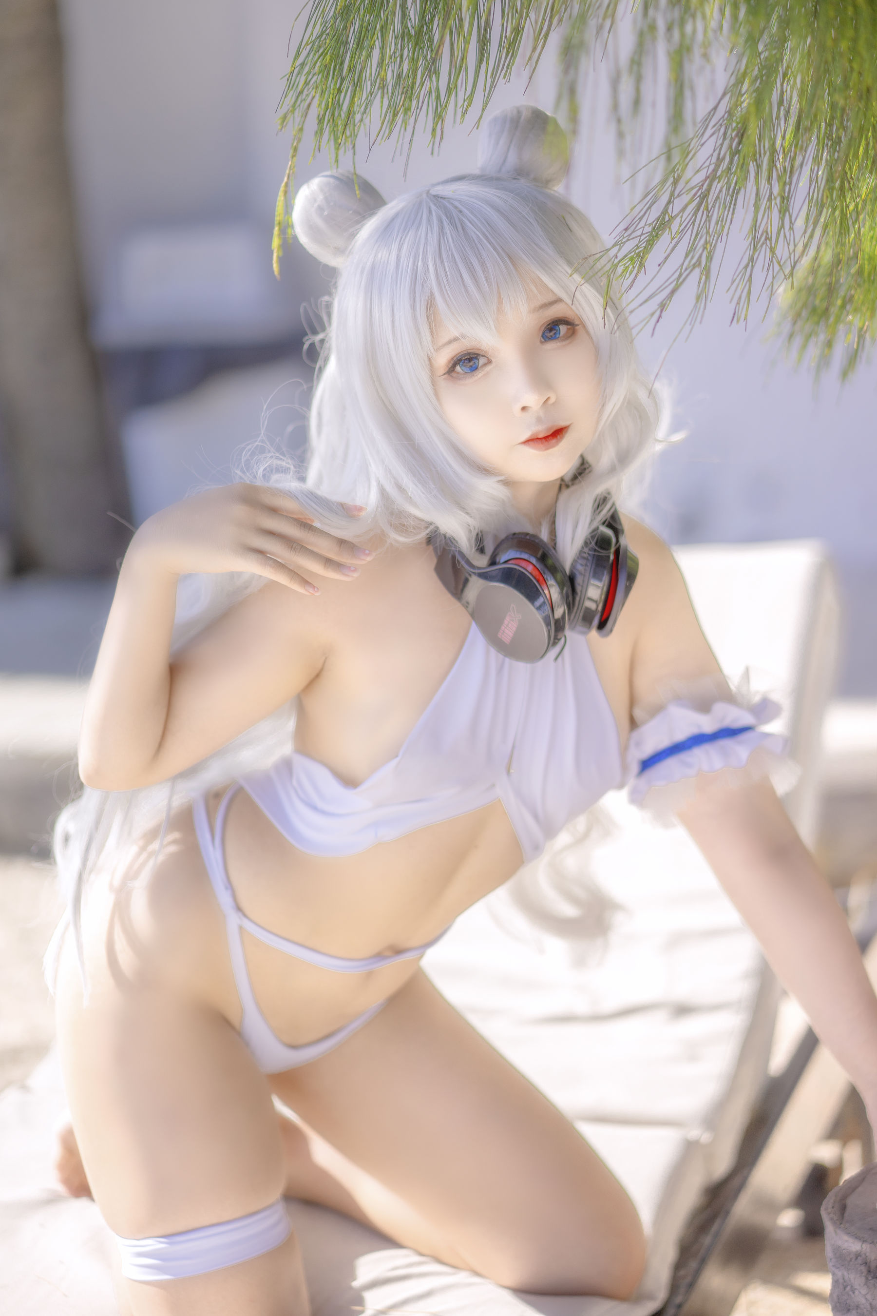 [网红COSER] Sayo Momo - Azur Lane Le Malin bikini/(22P)