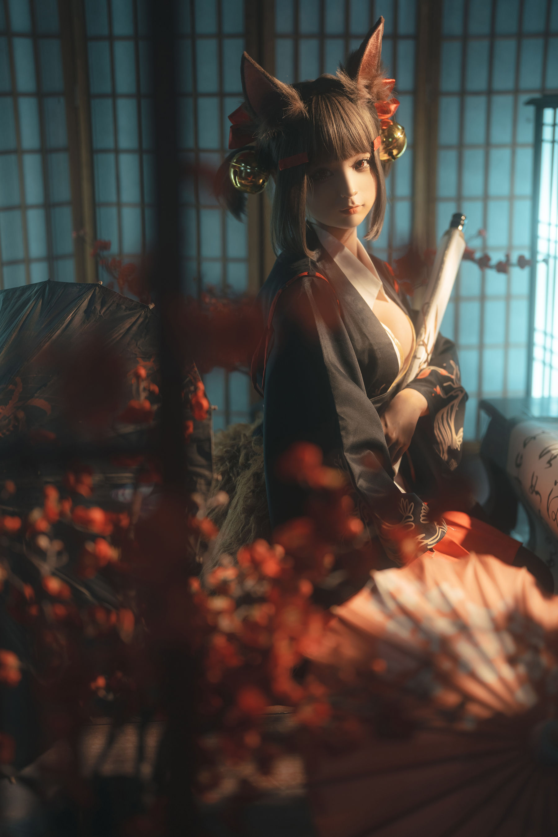 [网红COSER] 动漫博主蠢沫沫 - 小赤城/(52P)