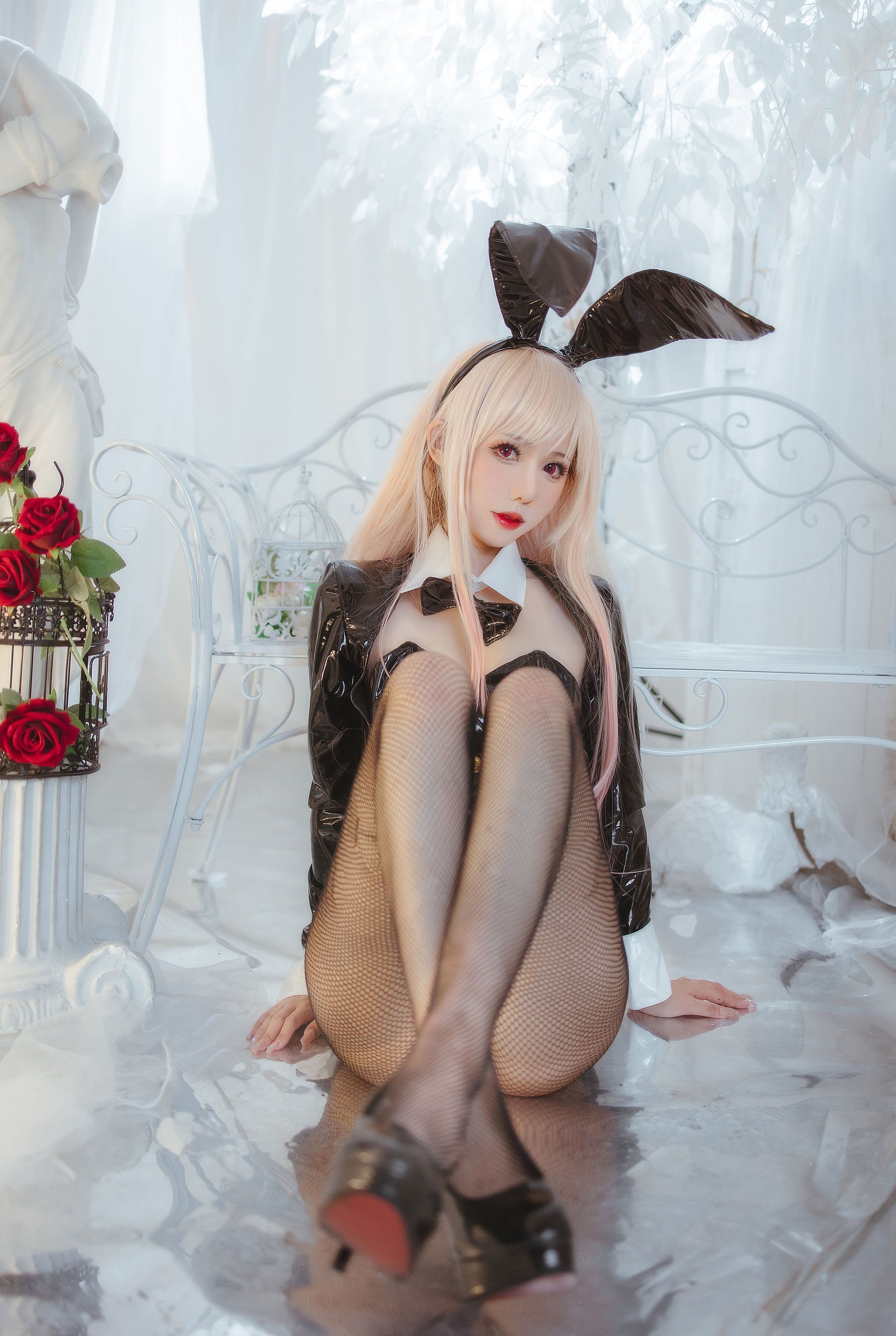 [网红COSER] 仙女月 - 喜多川海梦兔女郎/(25P)