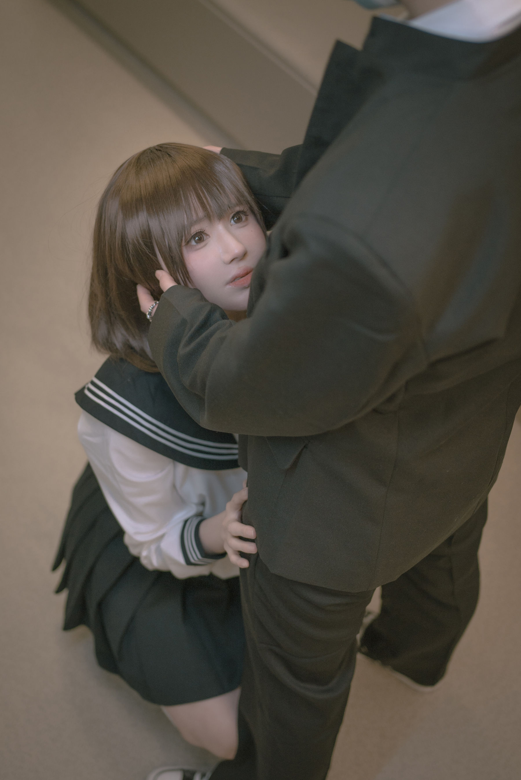 [网红COSER] 西园寺南歌写真 - 电车物语/(125P)