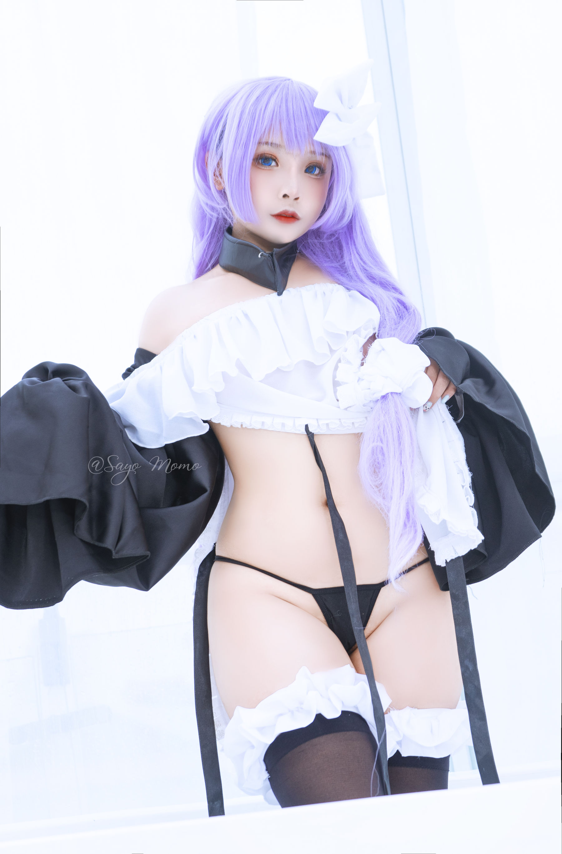 [网红COSER] Sayo Momo - FGO Meltryllis Maid Art Ver/(20P)